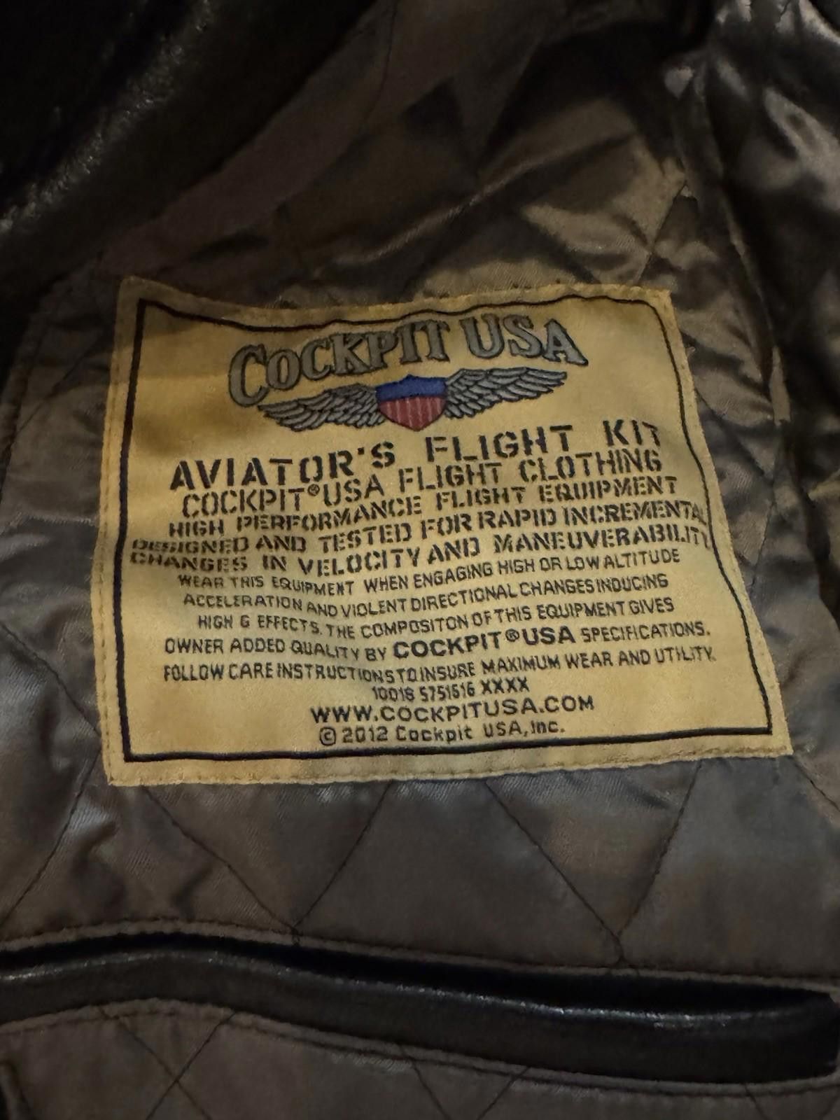 Cockpit USA COCKPIT USA Type A-2 Air Force US Army DWG 30-1415 D Brown L Size US S / EU 44-46 / 1 - 9 Thumbnail