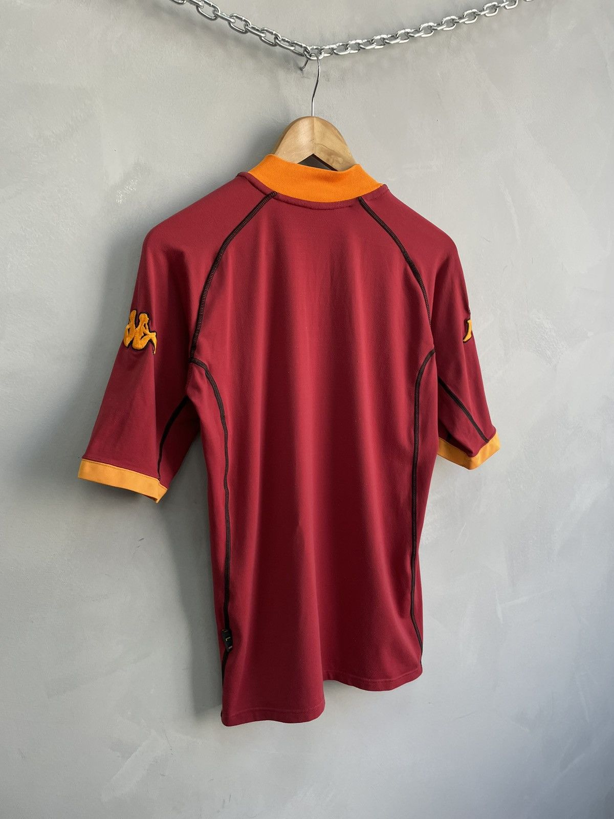 Kappa Ac Roma soccer jersey y2k blokecore hype Size US M / EU 48-50 / 2 - 10 Thumbnail