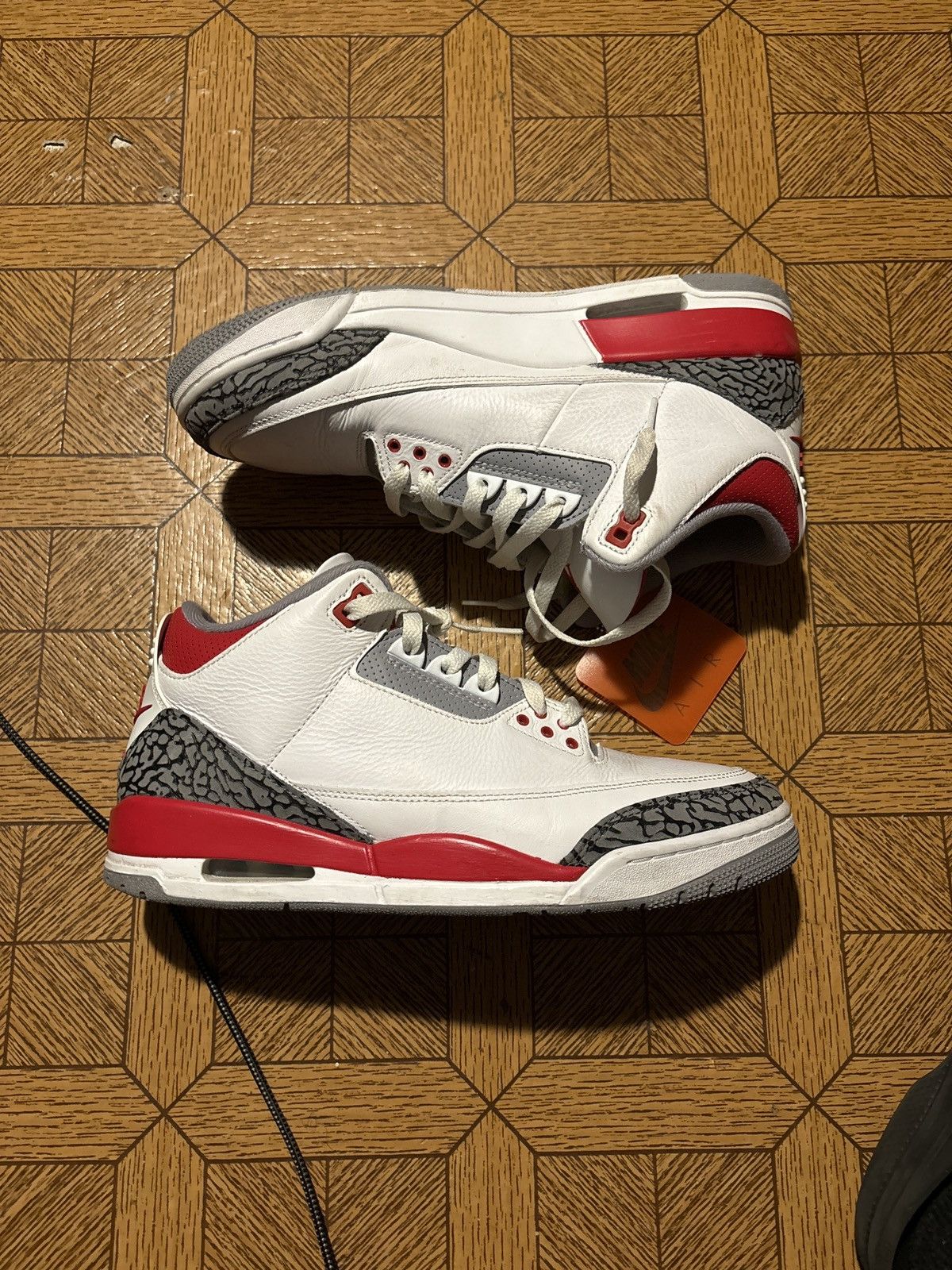 Nike Air Jordan 3 Fire Red Size US 10.5 / EU 43-44 - 6 Thumbnail