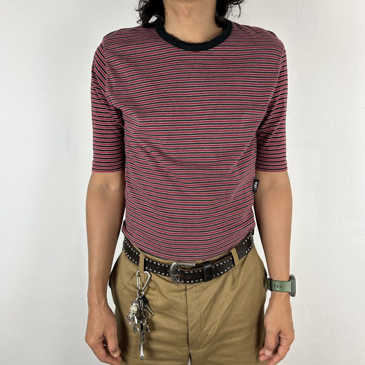 Vintage × agnes b. 1990s Agnes B - Gecko Tee Size US M / EU 48-50 / 2 - 1 Thumbnail