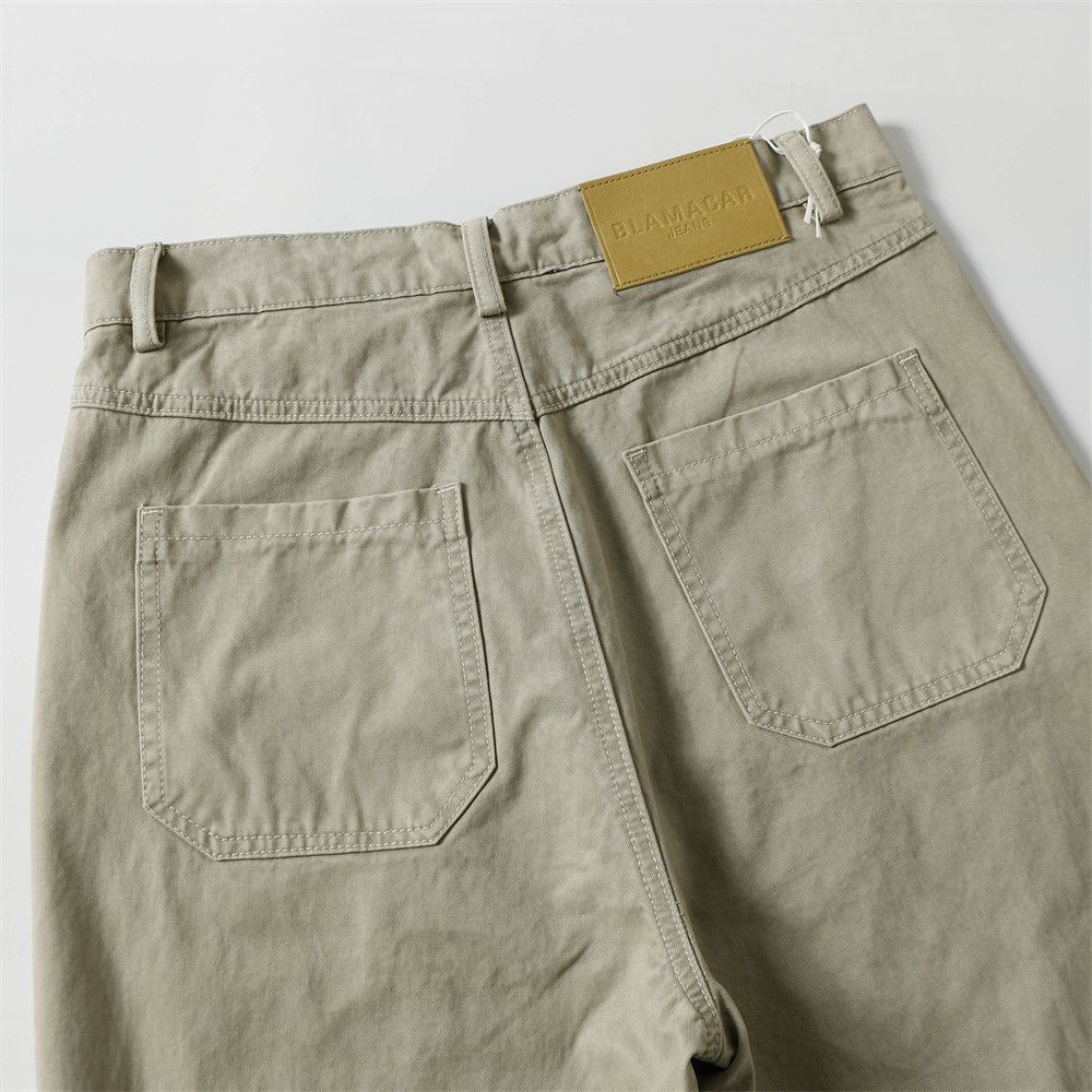 Japanese Brand × Jean American street split deconstruction stitching cargo jeans Size US 32 / EU 48 - 4 Thumbnail