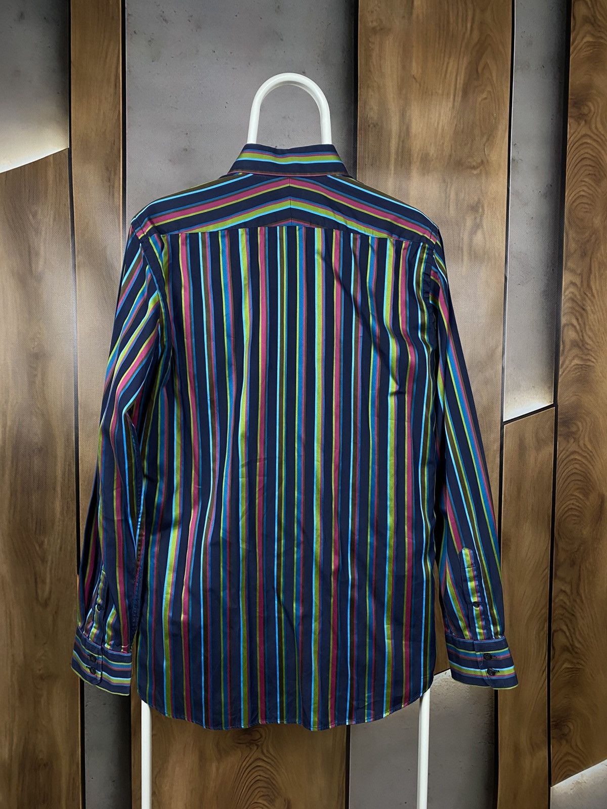 Duchamp 🎠Vintage Shirt Button Up Duchamp London Slim Fit Striped🎠 Size US M / EU 48-50 / 2 - 9 Thumbnail