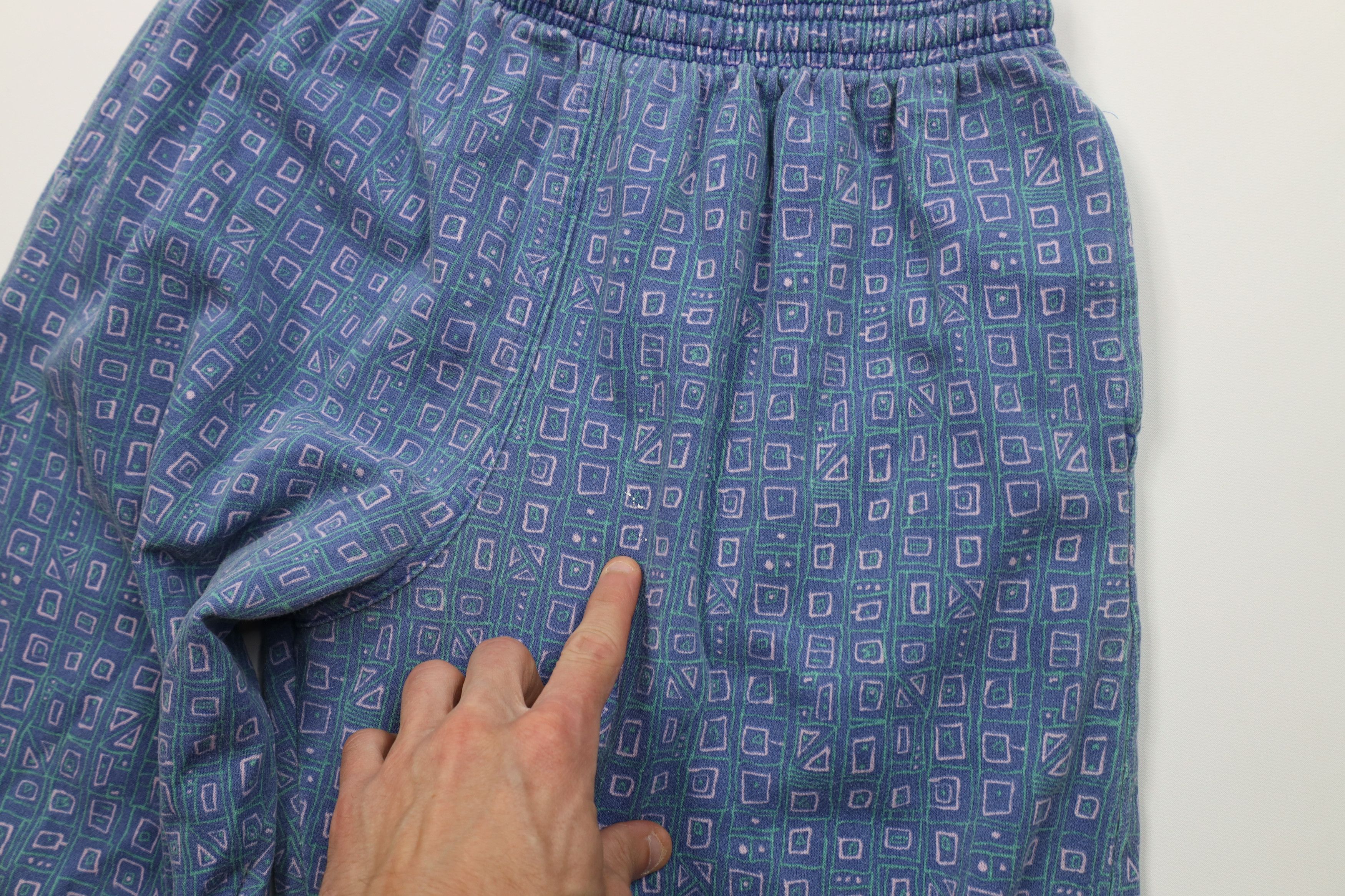 Vintage Vintage 90s Streetwear Abstract Harem Sweatpants Joggers USA Size 28" / US 6 / IT 42 - 6 Thumbnail