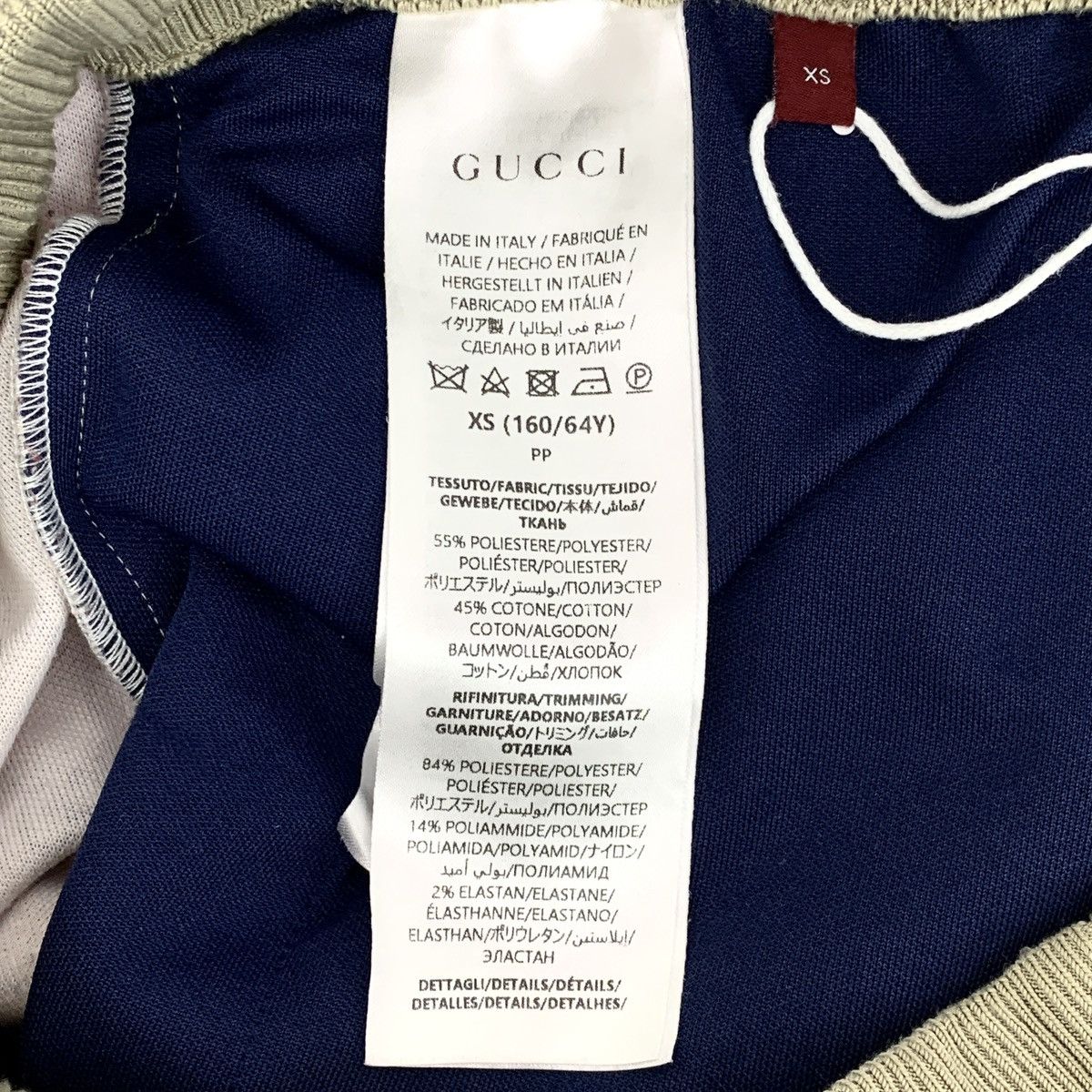 Gucci Gucci Logo Jacquard All-over Print Stripe Casual Pants K26WX Size 26" / US 2 / IT 38 - 7 Thumbnail