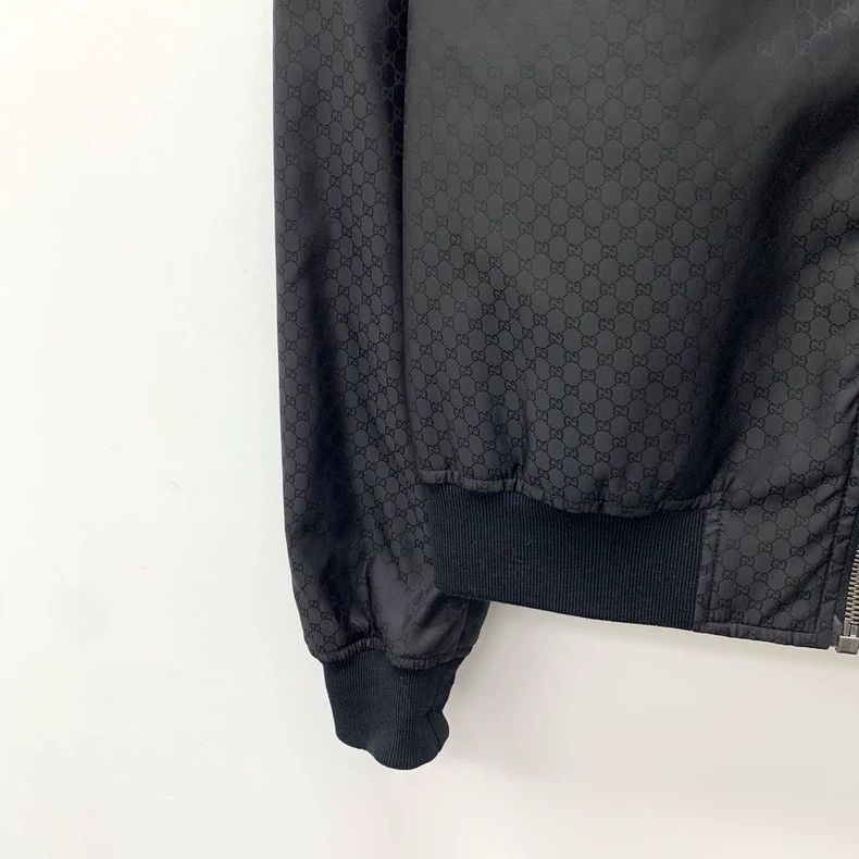 Gucci Gucci Black logo dark pattern full print double-sided stand Size US S / EU 44-46 / 1 - 4 Thumbnail