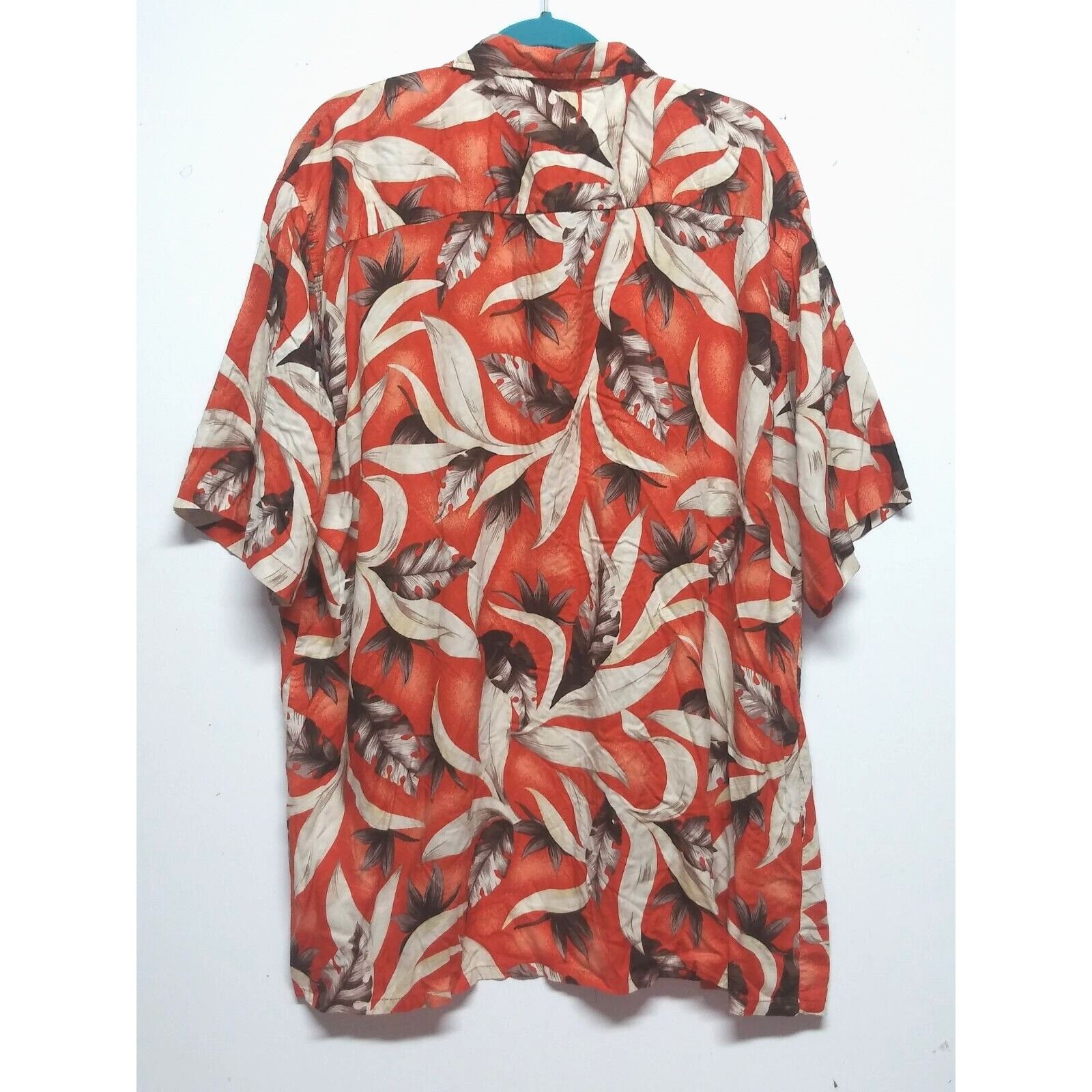 Vintage Scandia Woods Hawaiian shirt mens 2XL TL tropical floral ora Size US XXL / EU 58 / 5 - 1 Thumbnail