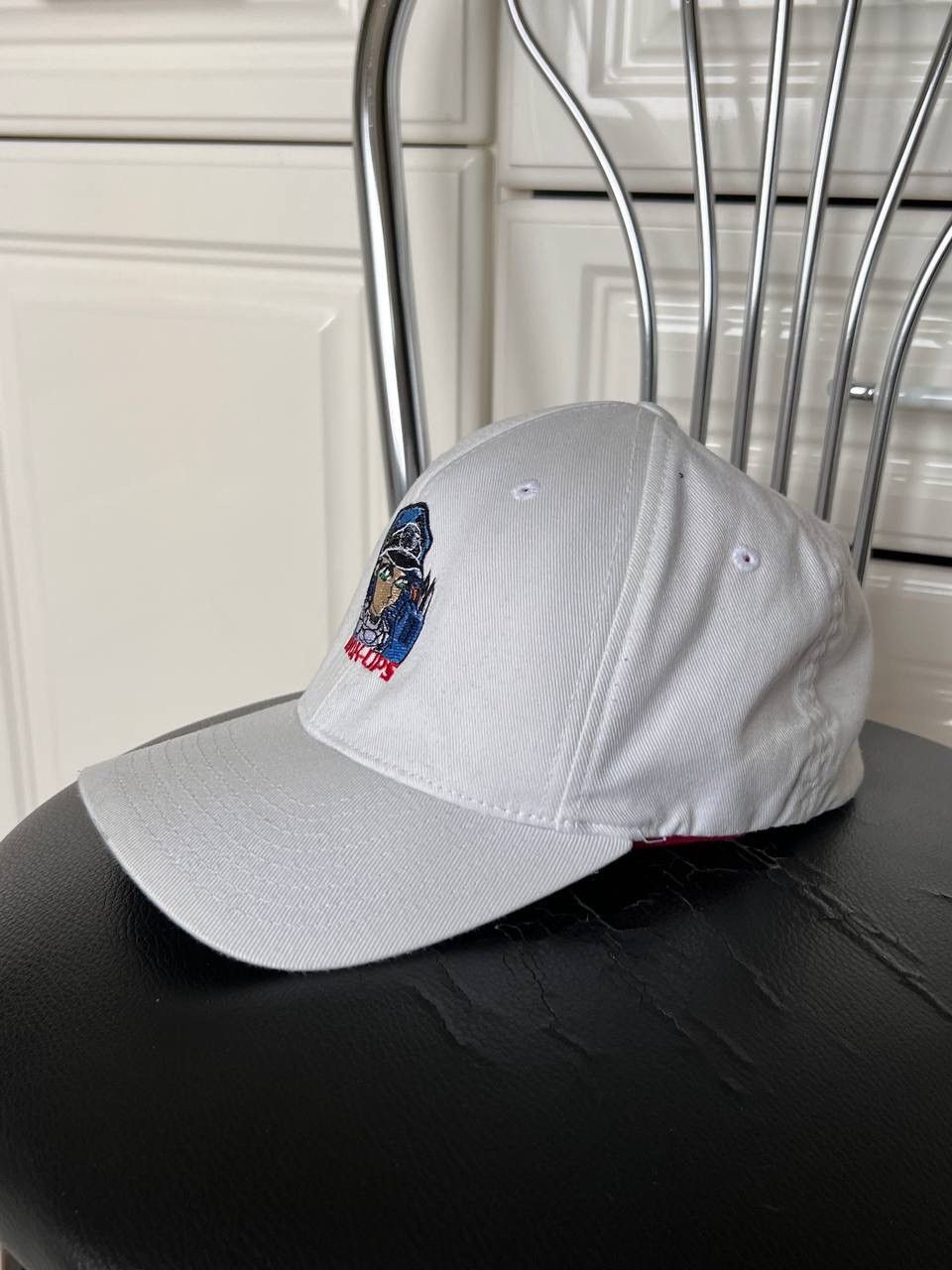 Hook-Ups Vintage Hook-Ups White Cap Hat Anime Super Assassin Girl 00s Size ONE SIZE - 3 Thumbnail