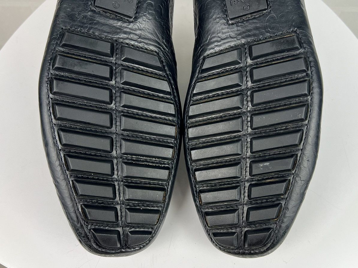 Gucci GUCCI Loafers Leather Shoes HORSEBIT Bamboo GG Monogram Logo Size US 8 / EU 41 - 14 Thumbnail