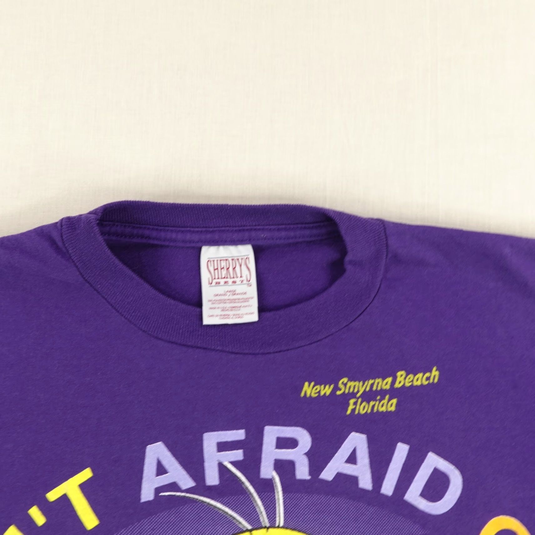 Vintage Vintage Tweety Bird Shirt Large Purple Sherrys Best Puddy Tat Looney Tunes 90s Size US L / EU 52-54 / 3 - 2 Thumbnail