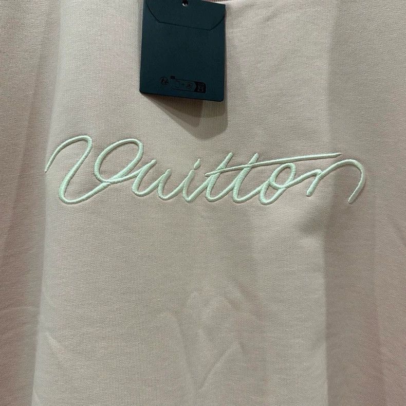 Louis Vuitton Louis Vuitton Solid Crew Neck Pullover Long Sleeve sweatsh Size US XL / EU 56 / 4 - 5 Thumbnail