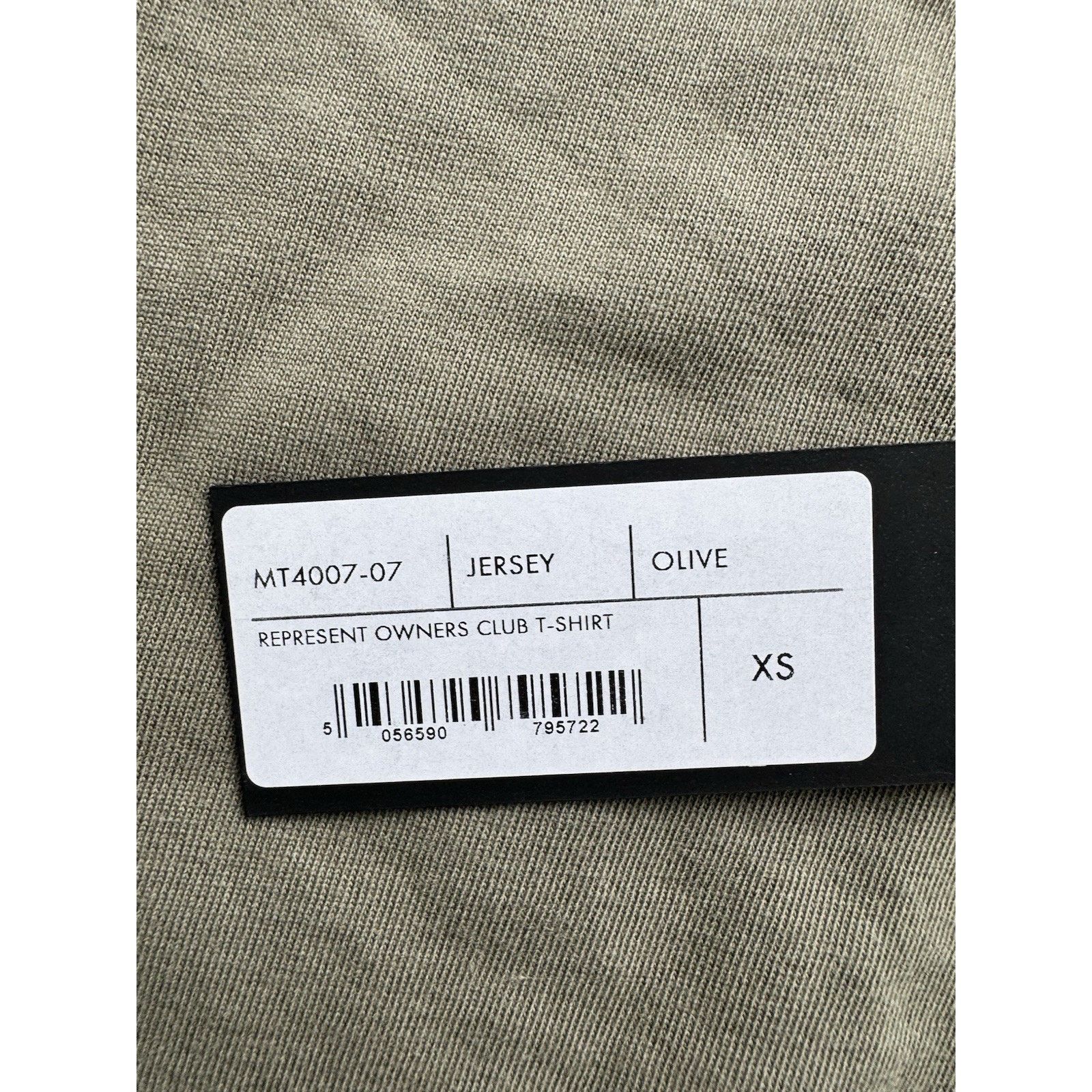 Represent Clo. Represent Owners Club T-Shirt - Olive Sz XS Size US XS / EU 42 / 0 - 3 Thumbnail