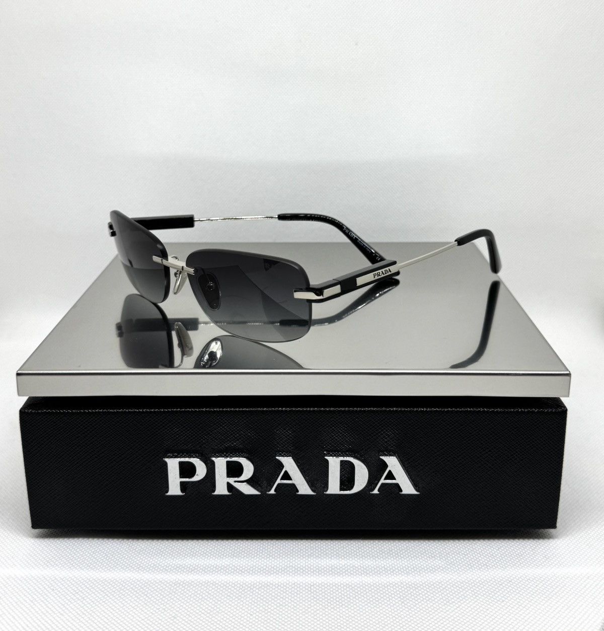 Prada × Streetwear × Vintage Prada Sunglasses with iconic