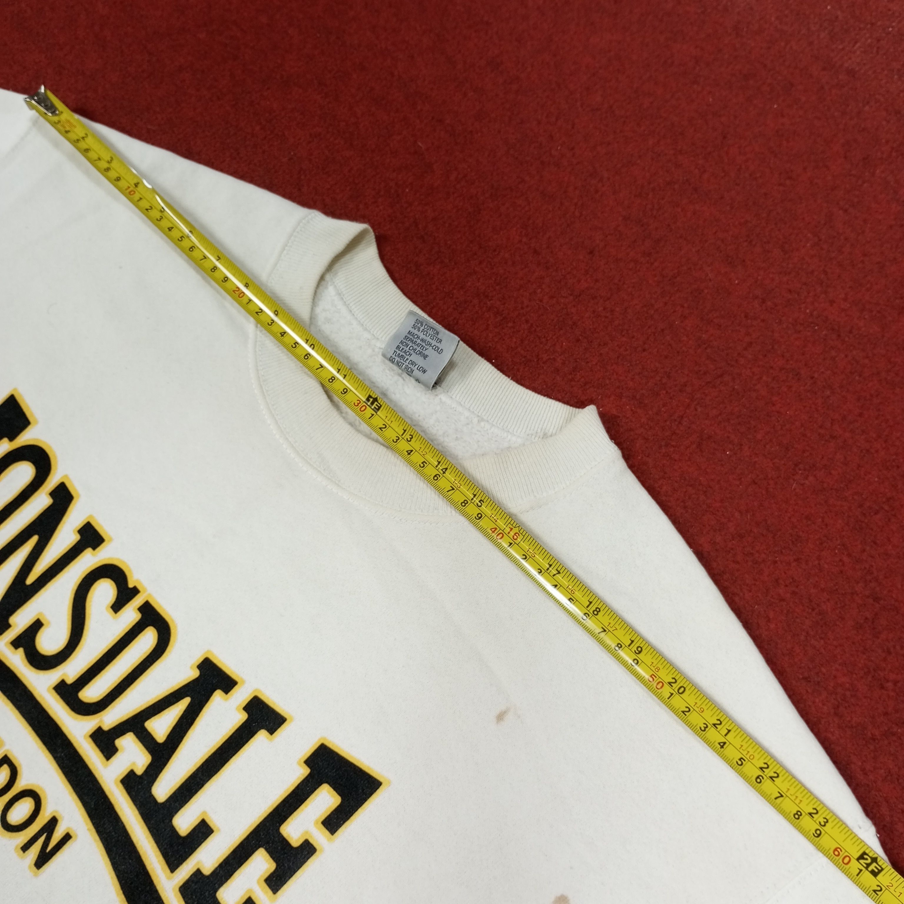 Lonsdale × Vintage Lonsdale London Streetwear Style Sweatshirt Size US L / EU 52-54 / 3 - 12 Thumbnail
