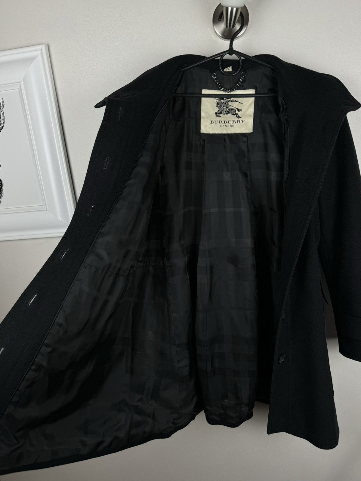 Burberry Wool coat trench Burberry original streetwear luxury item Size M / US 6-8 / IT 42-44 - 3 Thumbnail