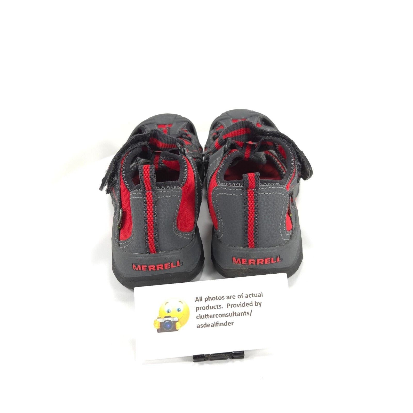 Merrell Merrell Hydro Adjustable Sandal Mens Size 6 MY55688 Gray Red Size US 6 / EU 39 - 3 Thumbnail