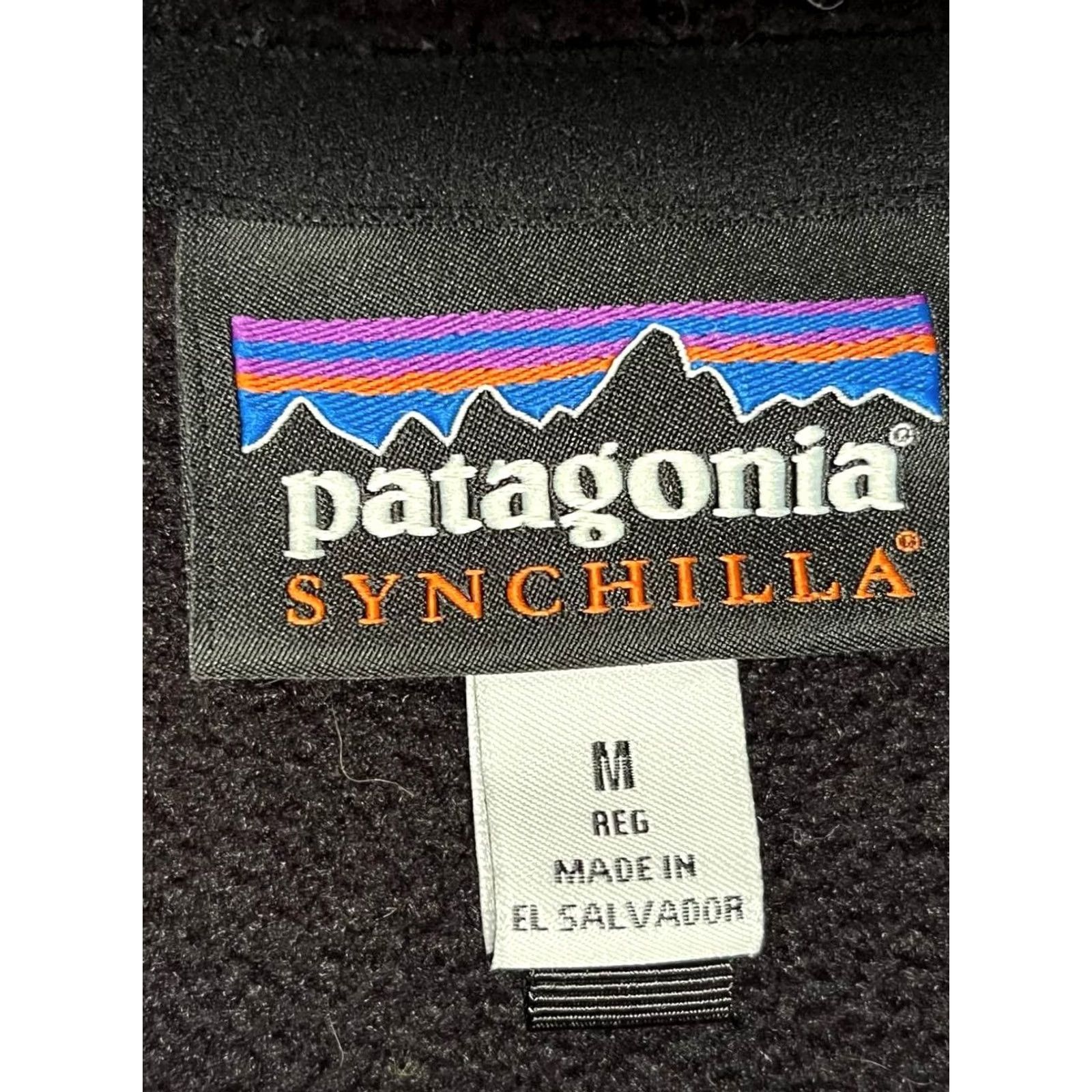 Patagonia VINTAGE Patagonia Synchilla Vest Zip Black Women's Medium Vest Zip Black Patagonia Synchilla Women M Vest Size M / US 6-8 / IT 42-44 - 5 Thumbnail