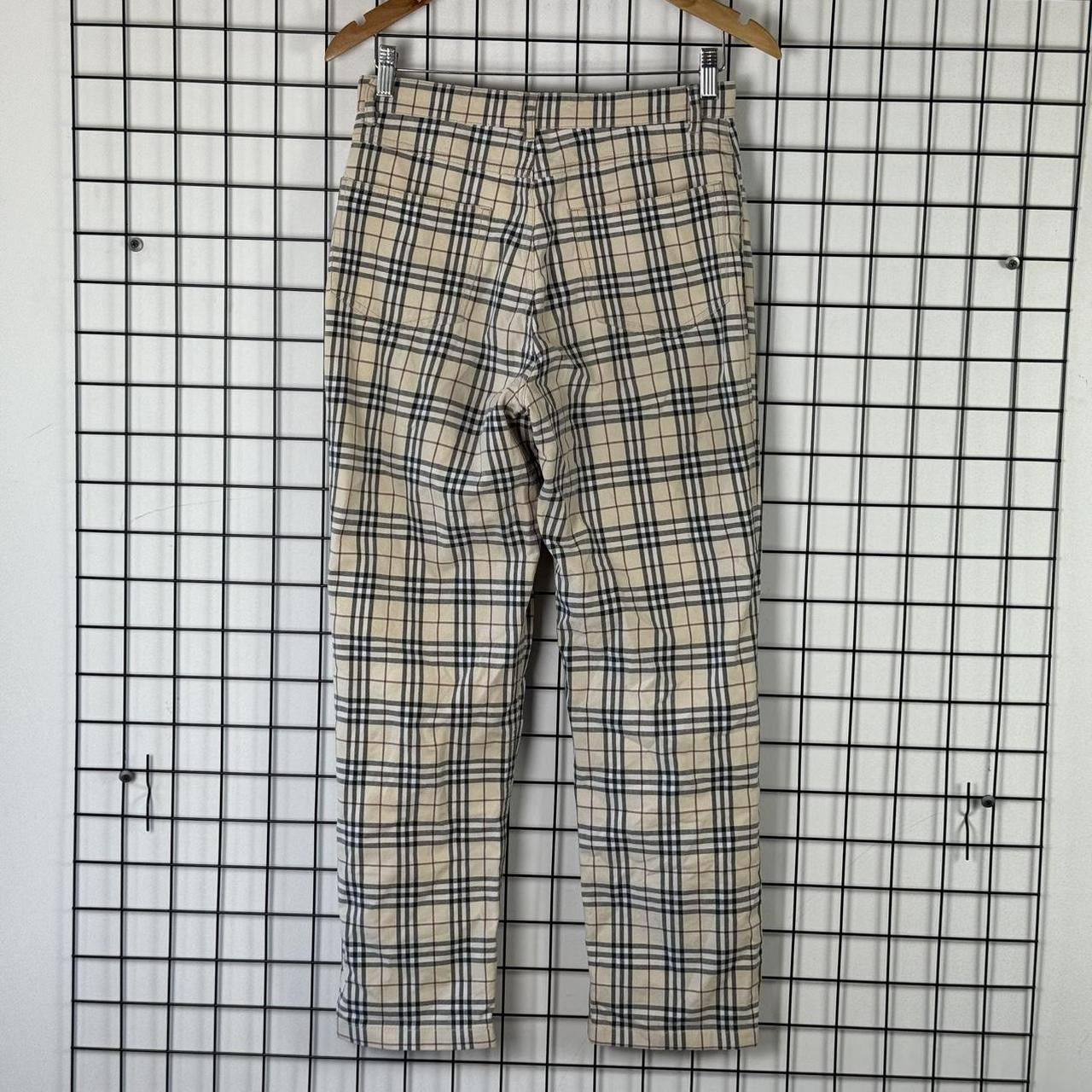 Burberry Burberry Nova Check Bottoms Vintage 90s Womans Size 32" / US 10 / IT 46 - 2 Thumbnail