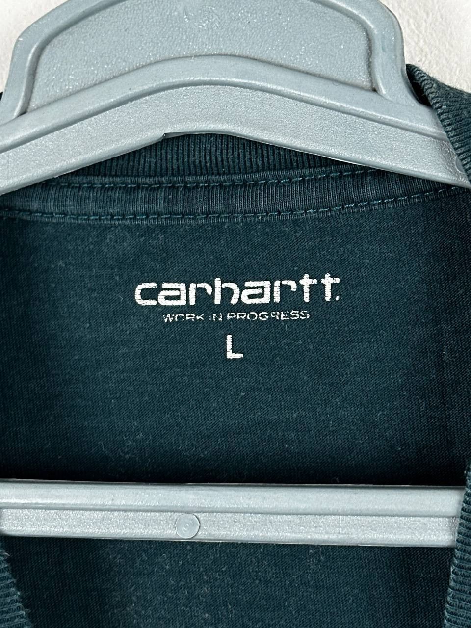 Carhartt Carhartt Big Logo Streetwear Green T-shirt Size US L / EU 52-54 / 3 - 6 Thumbnail