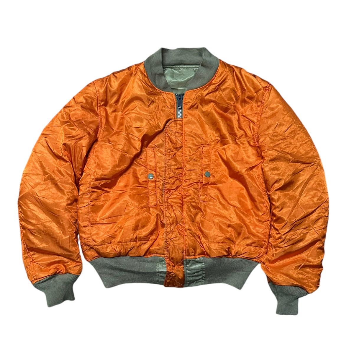 Japanese Brand Mistral type ma-1 reversible bomber jacket Size US M / EU 48-50 / 2 - 3 Thumbnail