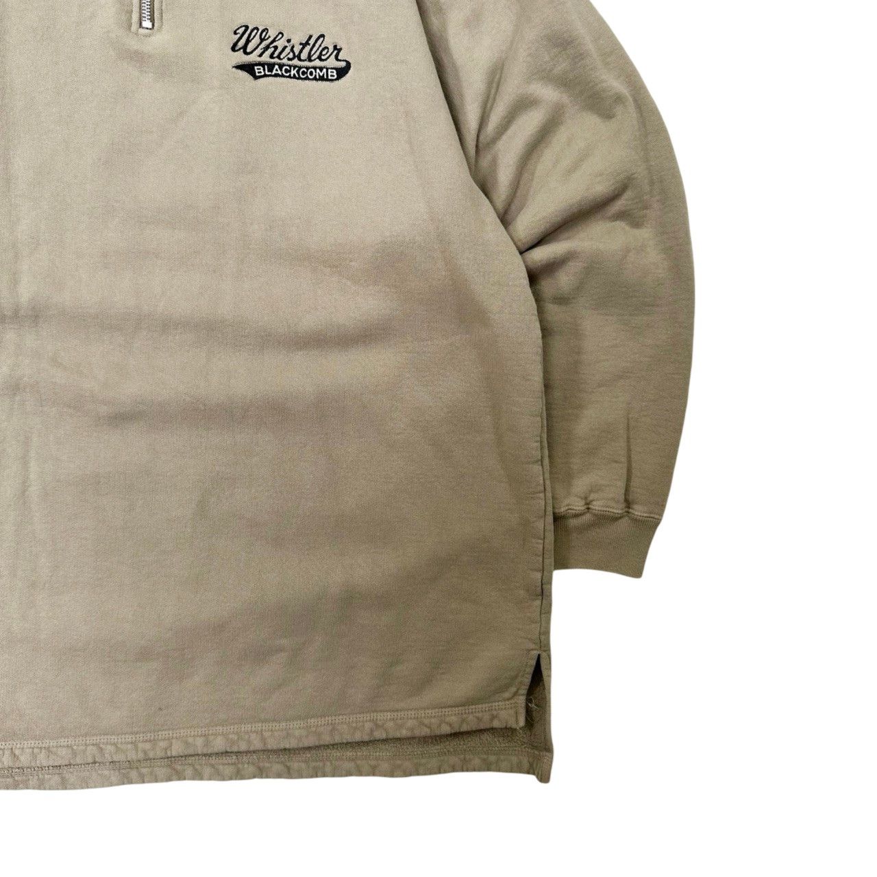 Vintage Vintage 90s Whistler Blackcomb Quarter Zip Sweater Size US XL / EU 56 / 4 - 3 Thumbnail