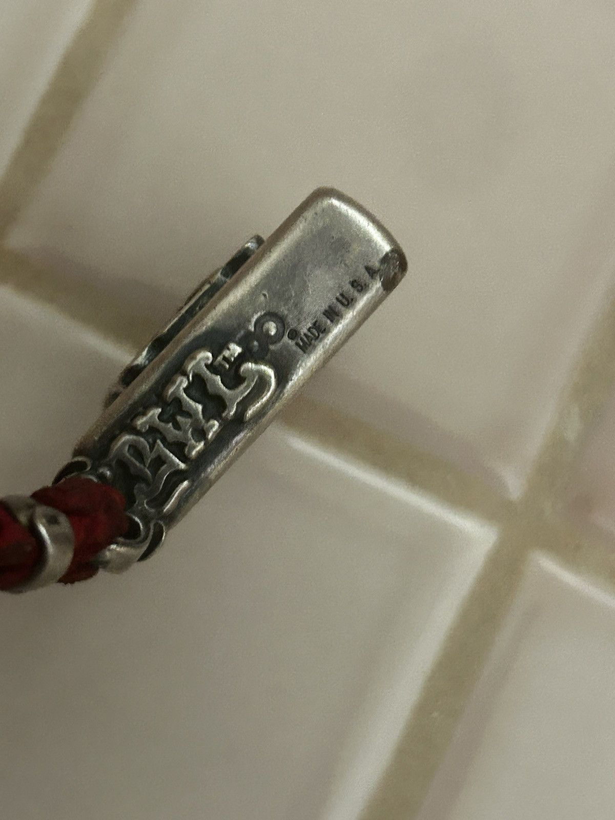 Bill Wall Leather Vintage silver BWL Malibu Lighter Cover Size ONE SIZE - 5 Thumbnail