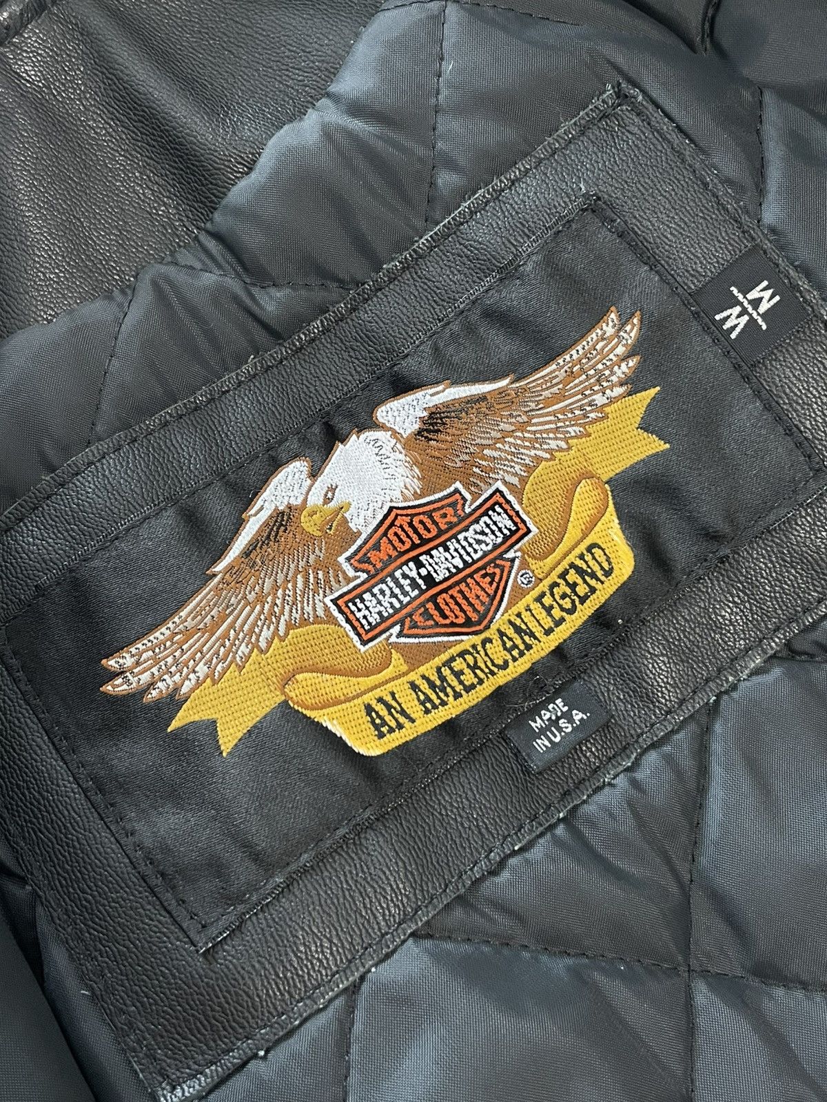 Harley Davidson Harley Davidson USA Harley Owners Group Leather Jacket Size M / US 6-8 / IT 42-44 - 11 Thumbnail