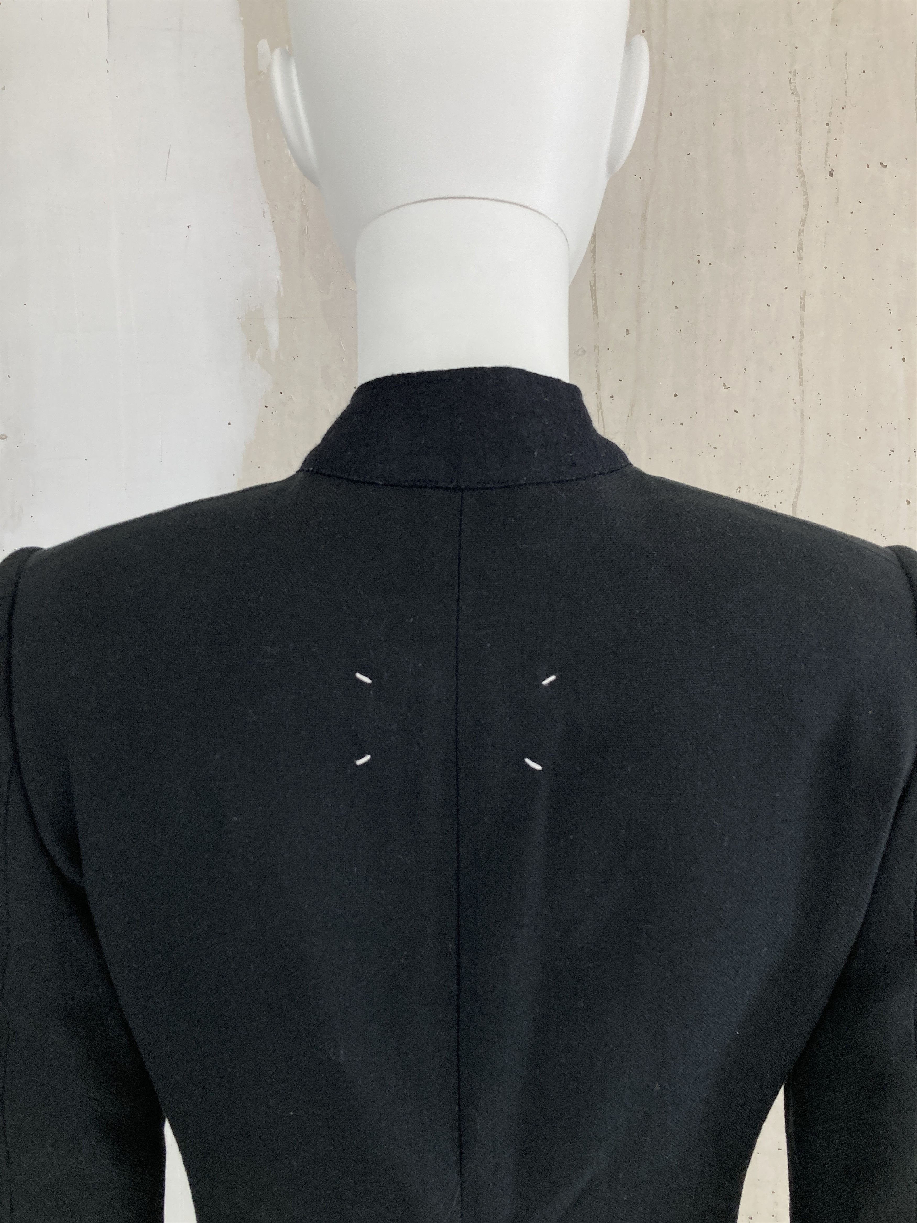 Maison Margiela SS2003 Cut Off Collar Blazer Jacket Size XS / US 0-2 / IT 36-38 - 9 Thumbnail