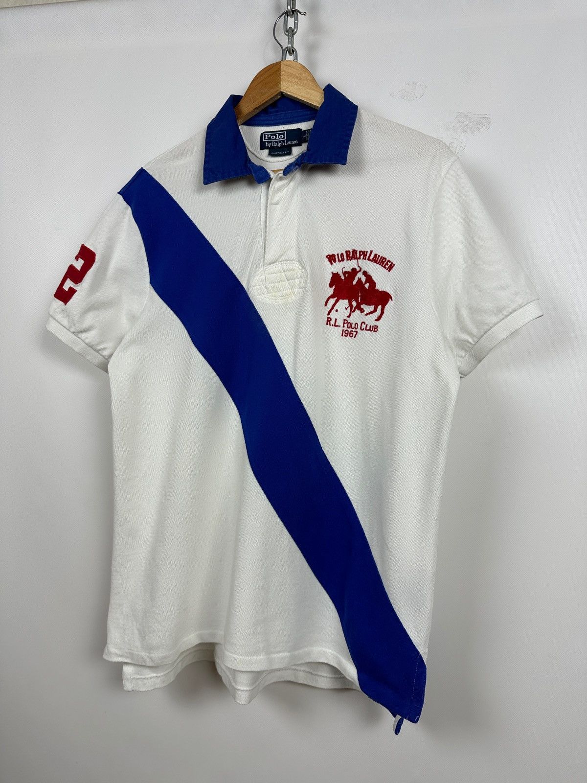 Polo Ralph Lauren Vintage Polo Ralph Lauren #2 Striped Y2K Chief Keef Size US L / EU 52-54 / 3 - 3 Thumbnail
