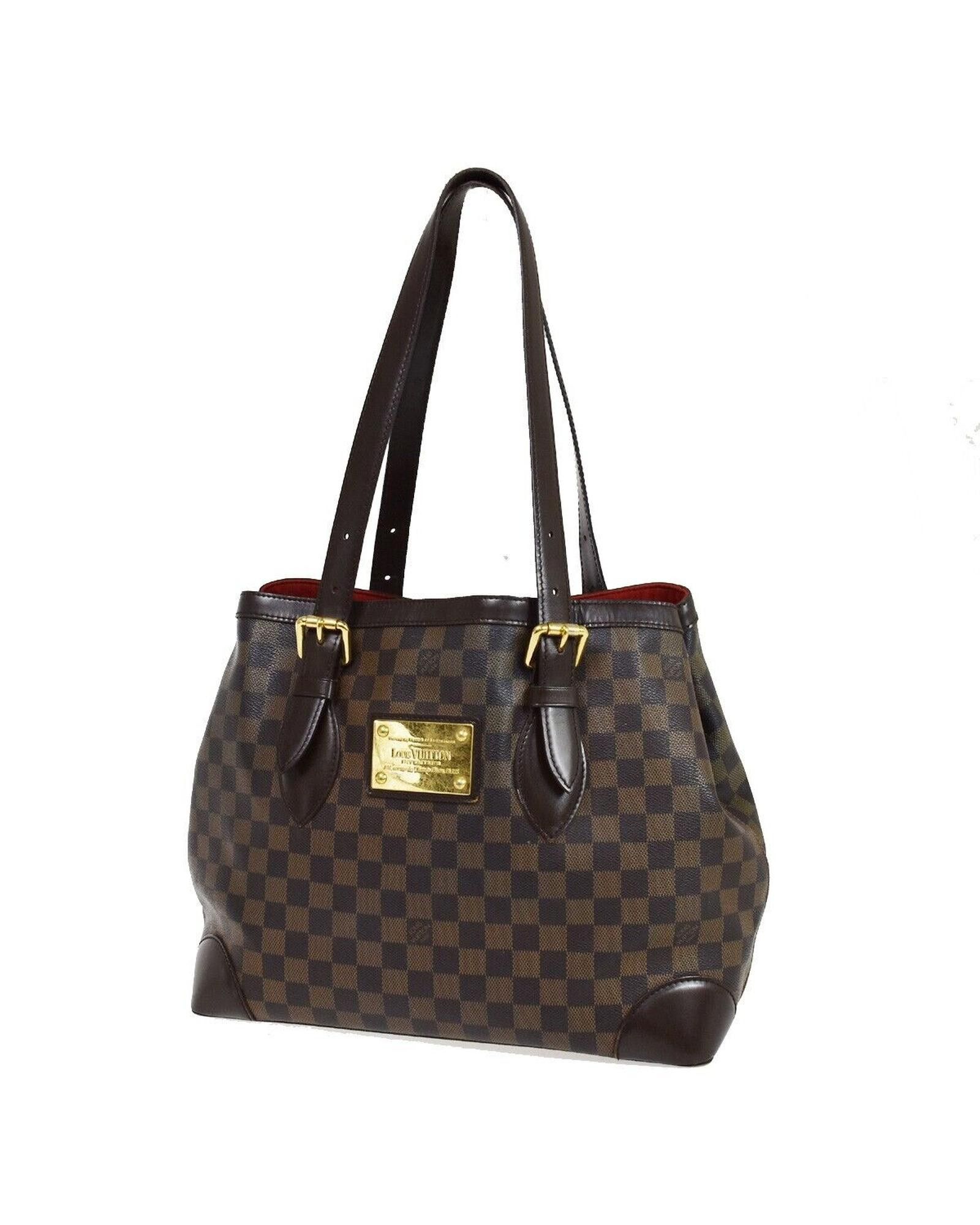 image of Louis Vuitton Sophisticated Brown Canvas Shoulder Bag, Women's