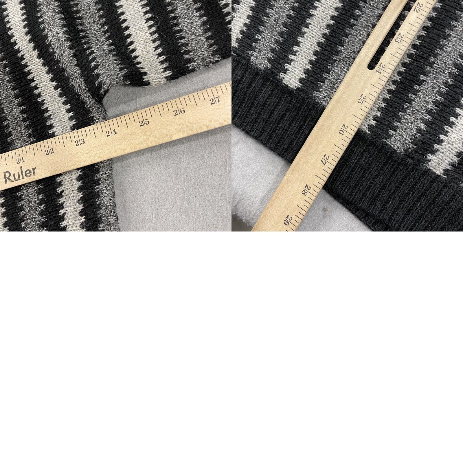 Coogi VINTAGE Protege Sweater Mens XL Gray 90s Coogi Style Abstract Knit Pullover Crew Neck Striped All Seasons Size US XL / EU 56 / 4 - 8 Thumbnail