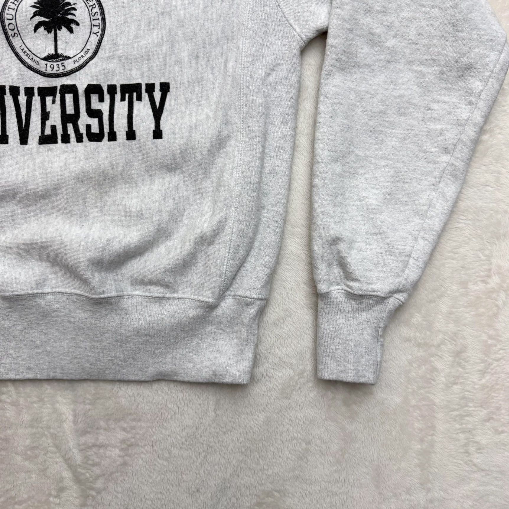 Champion Champion Sweatshirt Mens XS Gray Southeastern University Reverse Weave Crewneck Graphic Print Embroidered Logo College University Men’s Size US XS / EU 42 / 0 - 5 Thumbnail