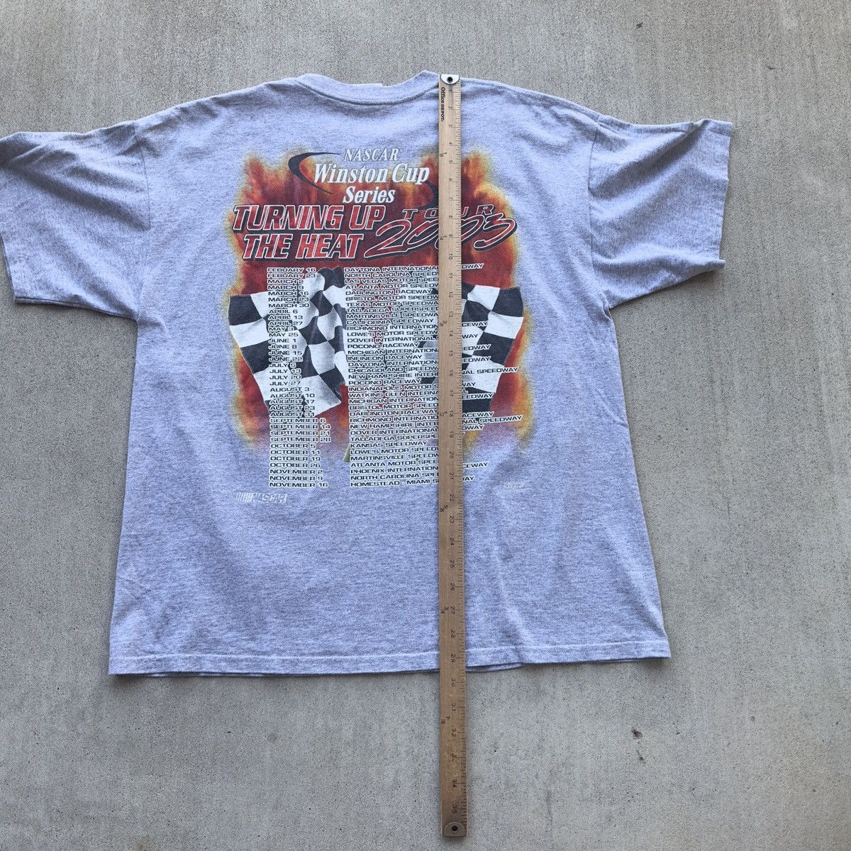 NASCAR × Vintage Vintage NASCAR Winston Cup Series 2003 Tour Mens Shirt XL Size US XL / EU 56 / 4 - 7 Thumbnail