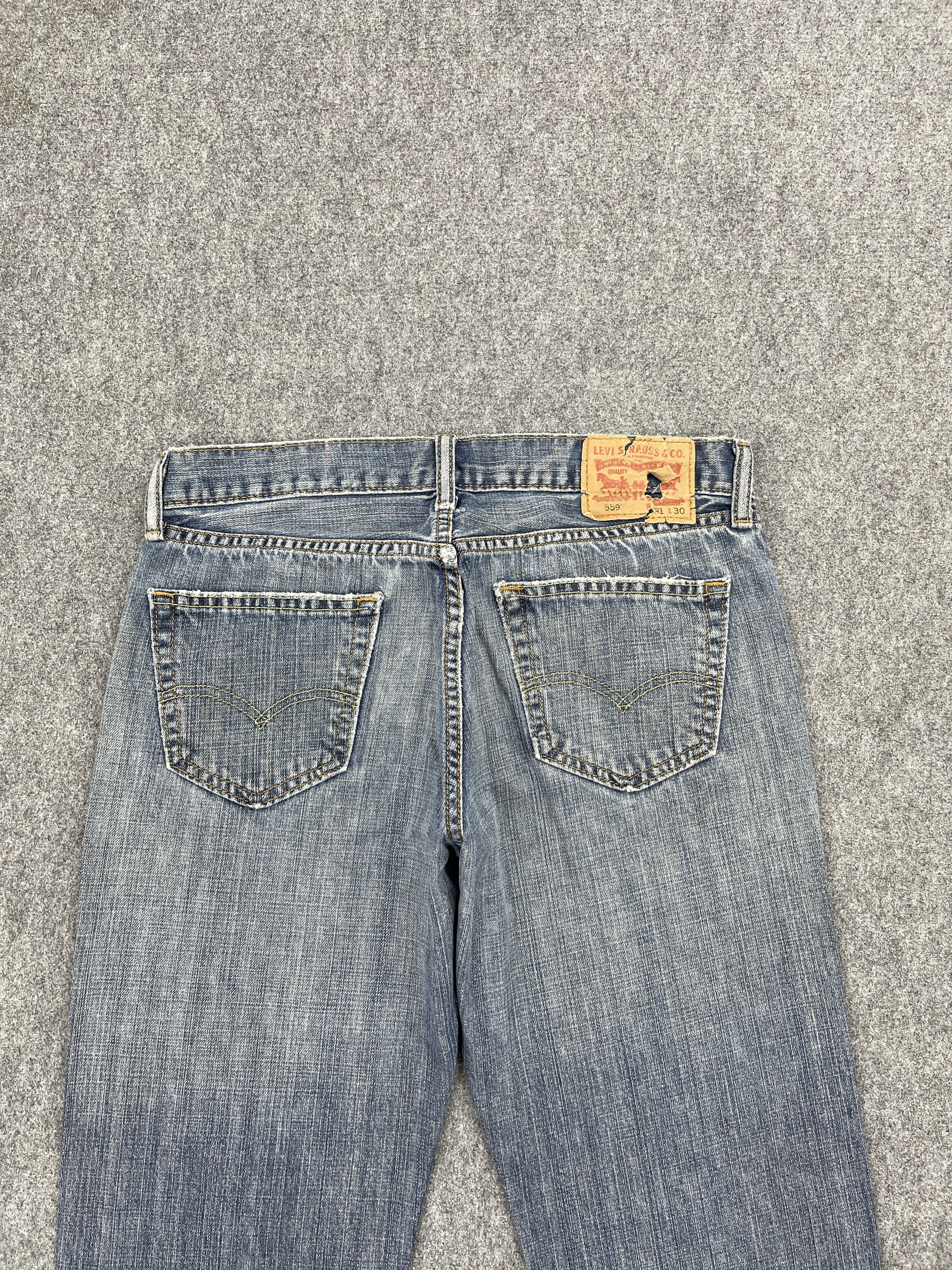 Levi's Vintage Levis 559 Blue Denim Jeans DP2580 Size US 32 / EU 48 - 4 Thumbnail