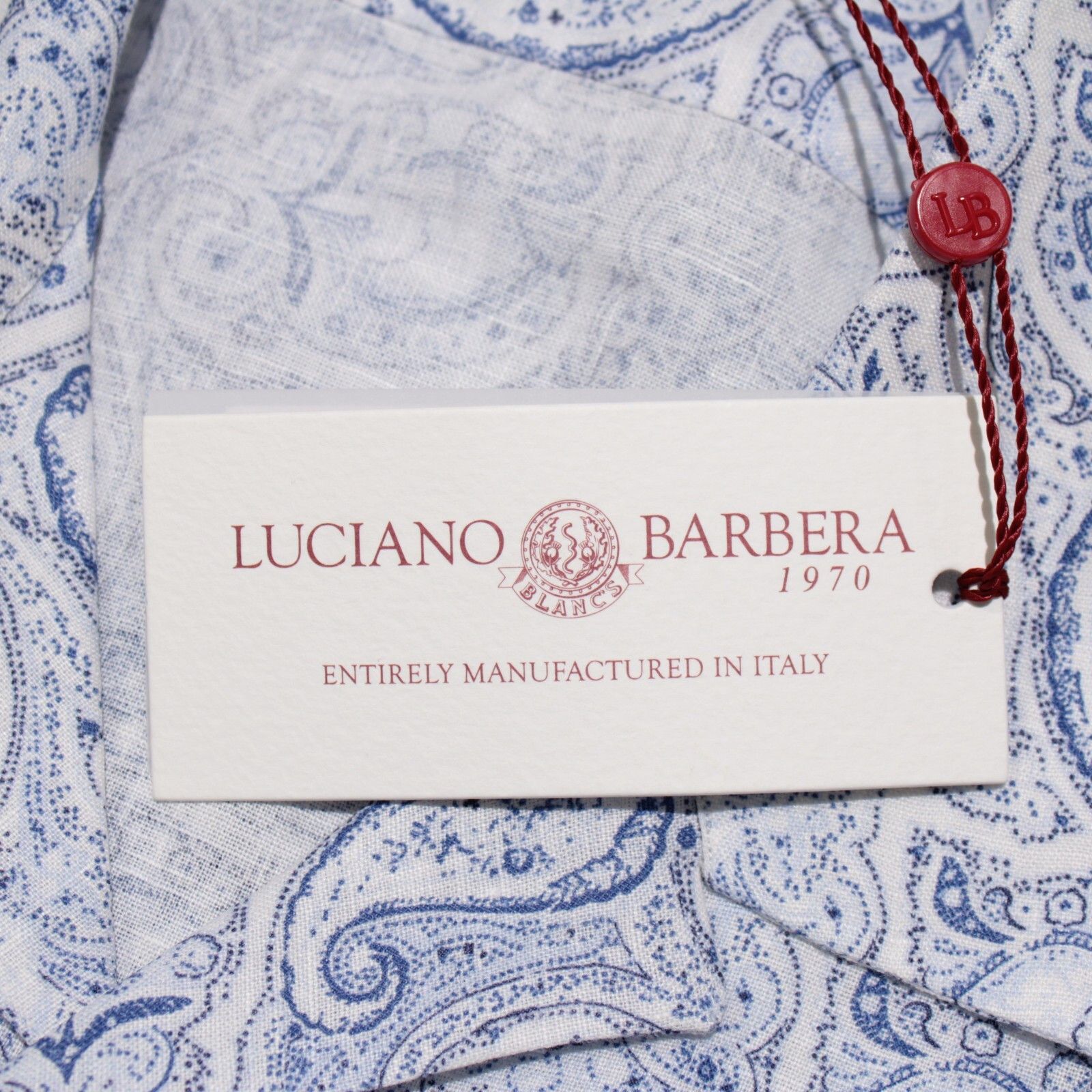 Luciano Barbera Luciano Barbera New with tags Shirt Size M US In Blue Size US M / EU 48-50 / 2 - 2 Thumbnail