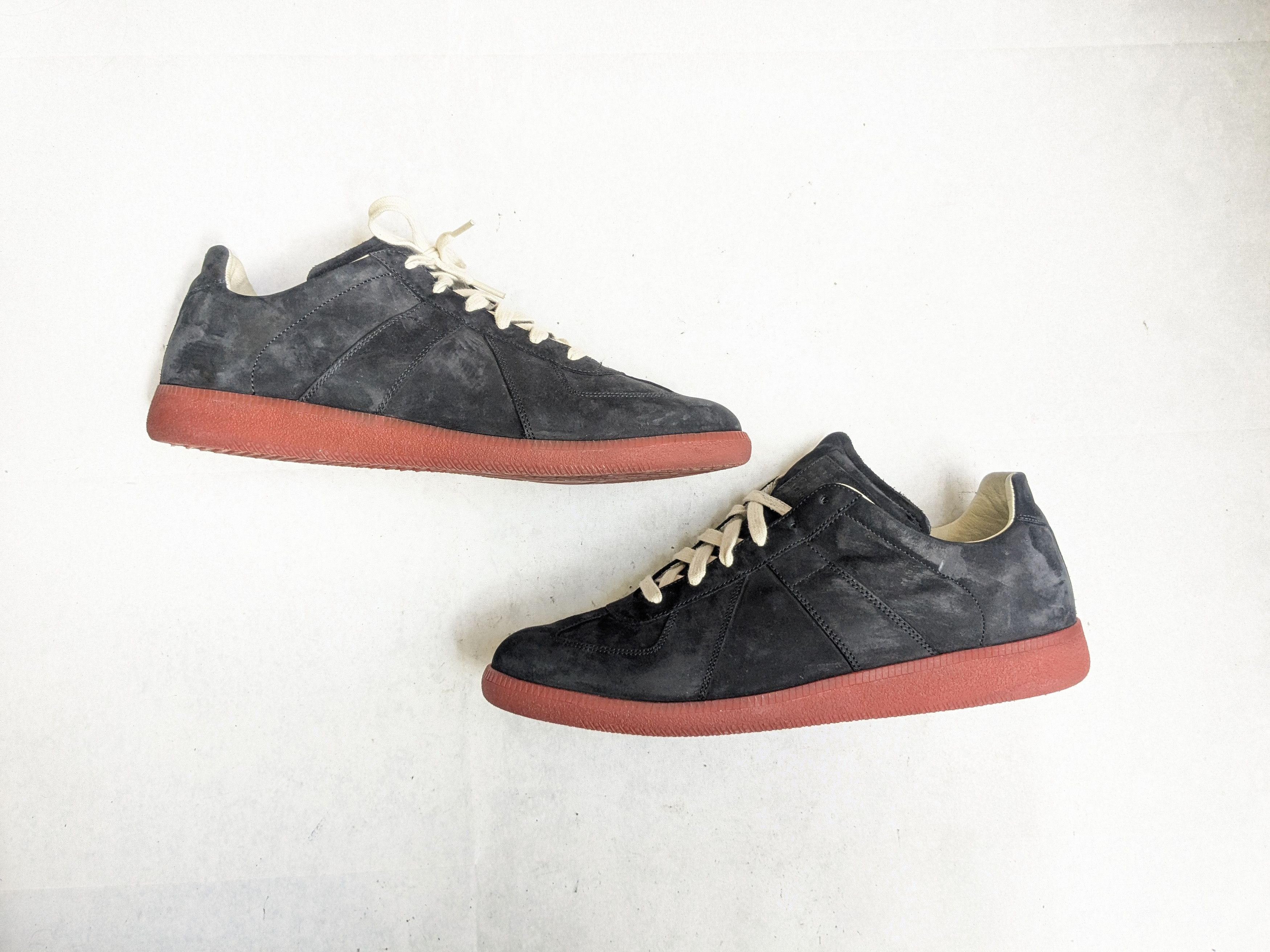 Maison Margiela Maison Margiela Replica GAT Black Red 13 46 Low Tops Size US 13 / EU 46 - 1 Thumbnail