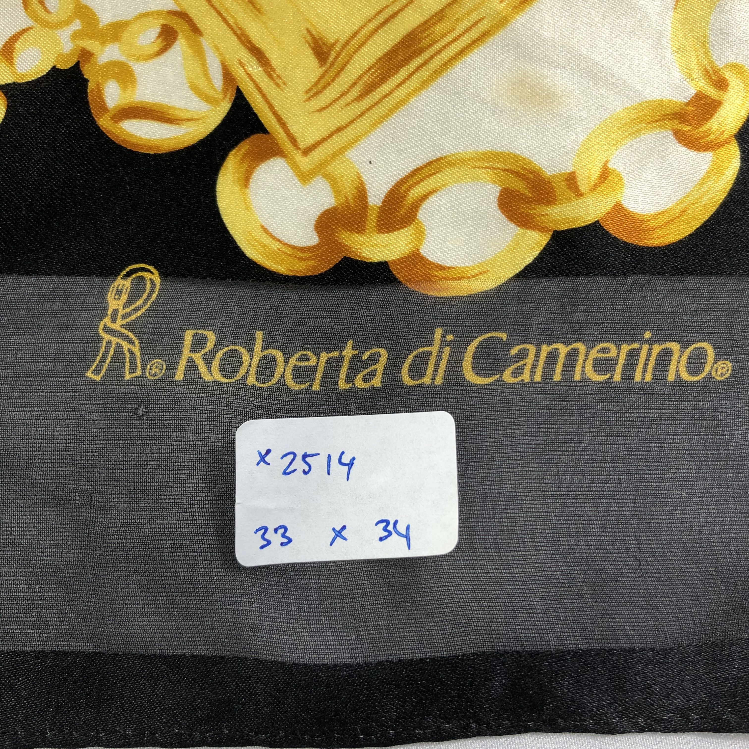 Roberta di Camerino Vintage Roberta Di Camerino Silk Scarf Size ONE SIZE - 8 Thumbnail
