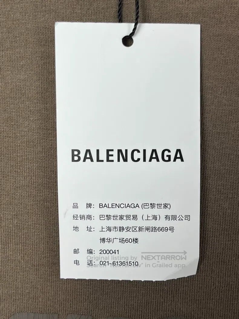 Balenciaga Balenciaga Destroyed short-sleeve Size US S / EU 44-46 / 1 - 4 Thumbnail