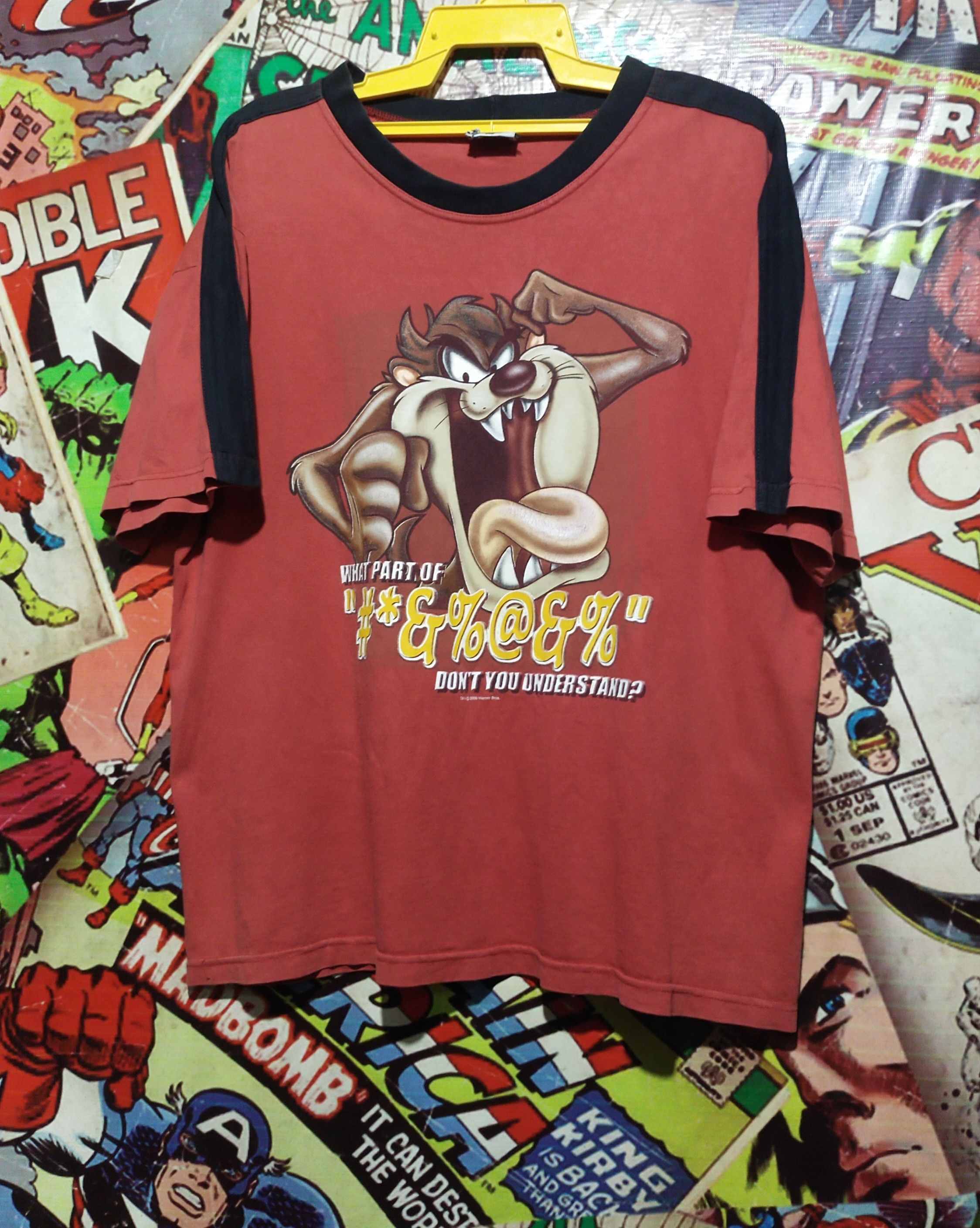 Vintage VINTAGE X STREETWEAR X WARNER BROS ©️2000 TEE Size US XL / EU 56 / 4 - 10 Thumbnail