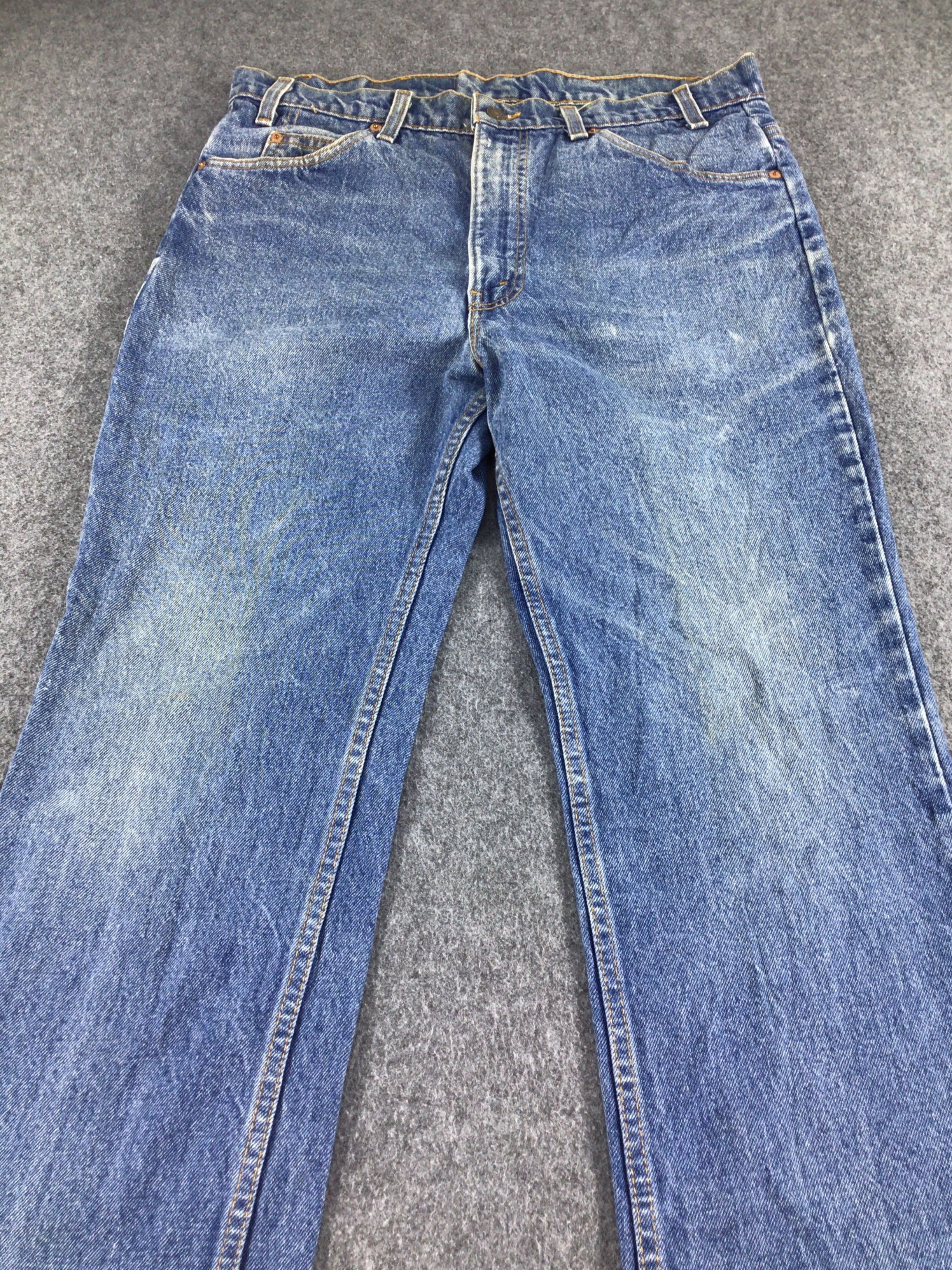 Levi's Vintage Levis 517 Orange Tab Jeans-J362 Size US 36 / EU 52 - 3 Thumbnail