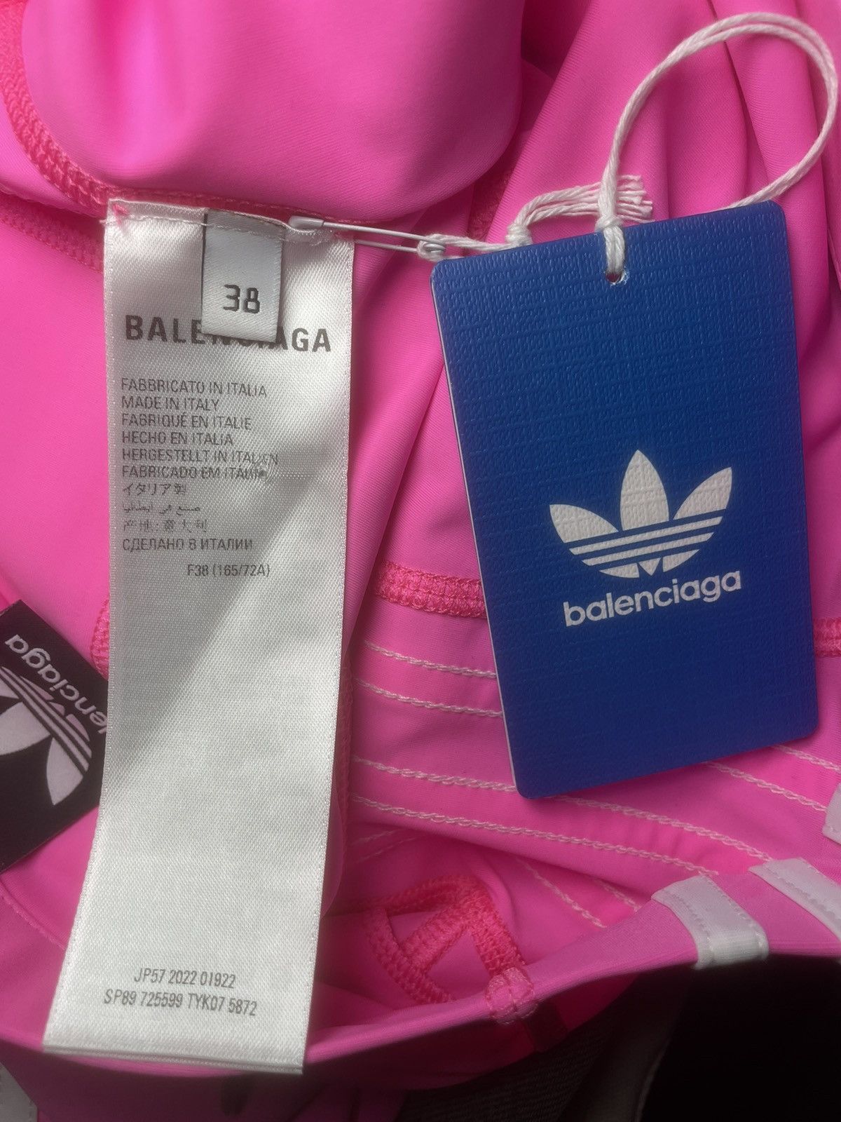 Balenciaga Balenciaga x Adidas Spandex Shorts Size 27" / US 4 / IT 40 - 6 Thumbnail