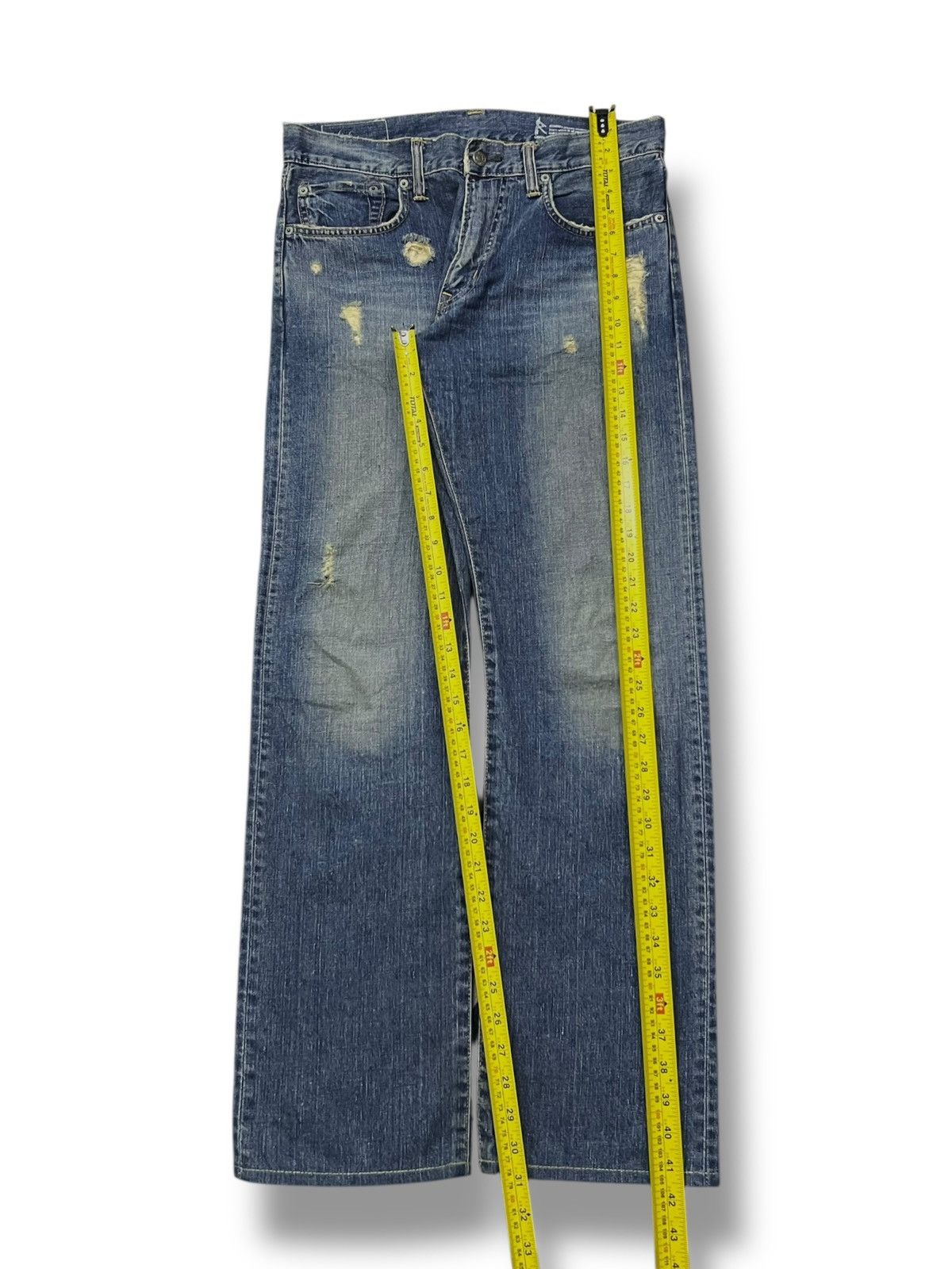 Edwin Vintage Edwin 503R Japan - Faded Wash, Distressed Denim Size US 34 / EU 50 - 15 Thumbnail
