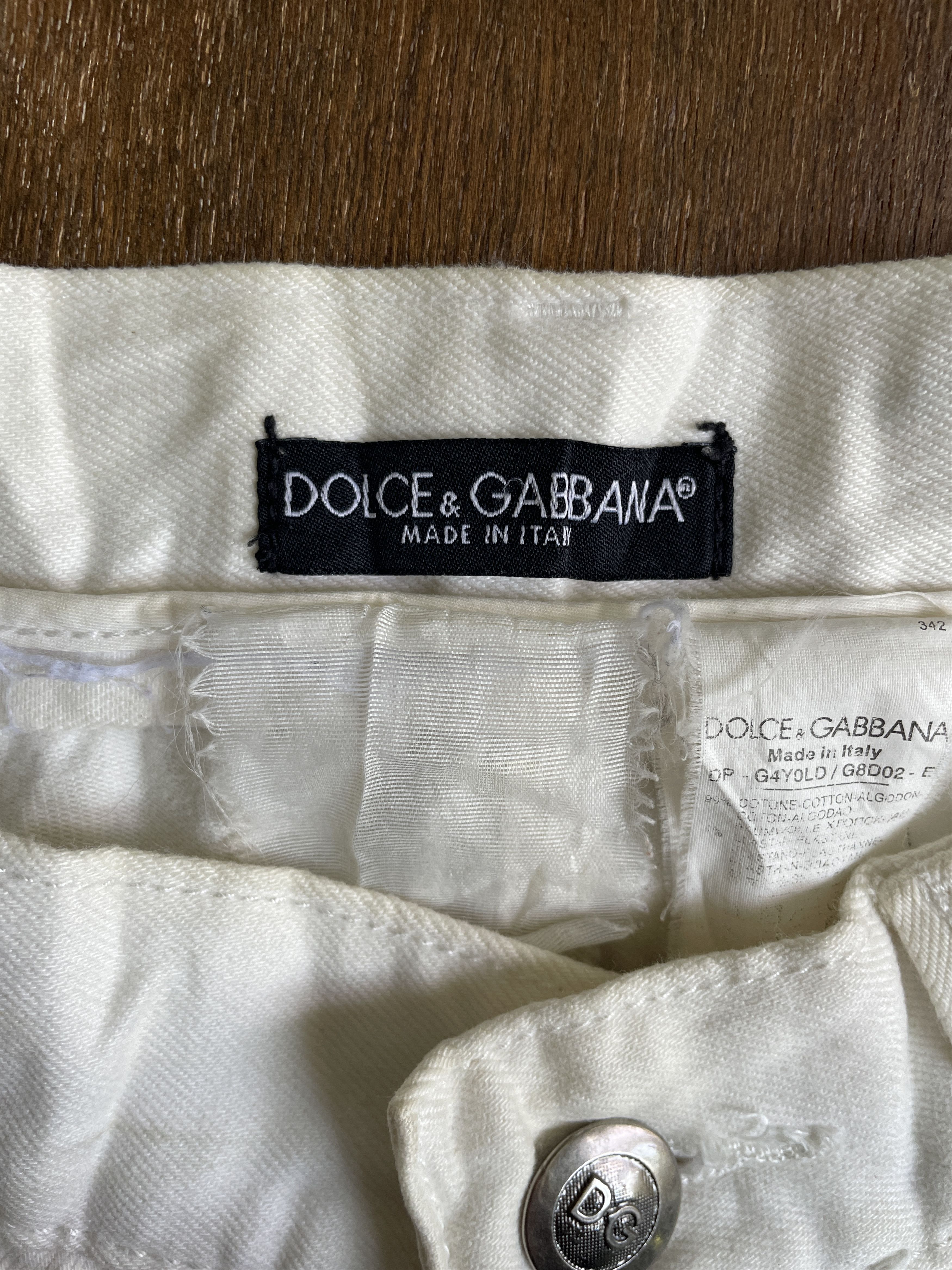 Dolce & Gabbana DOLCE&GABBANA Classic Pants Size US 29 - 4 Thumbnail