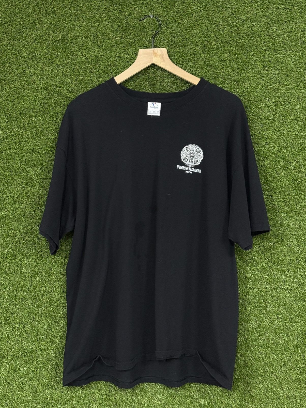 Vintage Vintage Yazbek Aztec Mayan Calendar Mexico Tee Black 2XL XXL Size US XXL / EU 58 / 5 - 3 Thumbnail