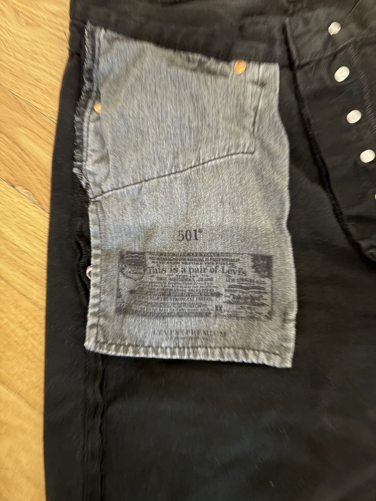 Levi's Levis 501 big E premium 34x32 Size US 34 / EU 50 - 2 Thumbnail