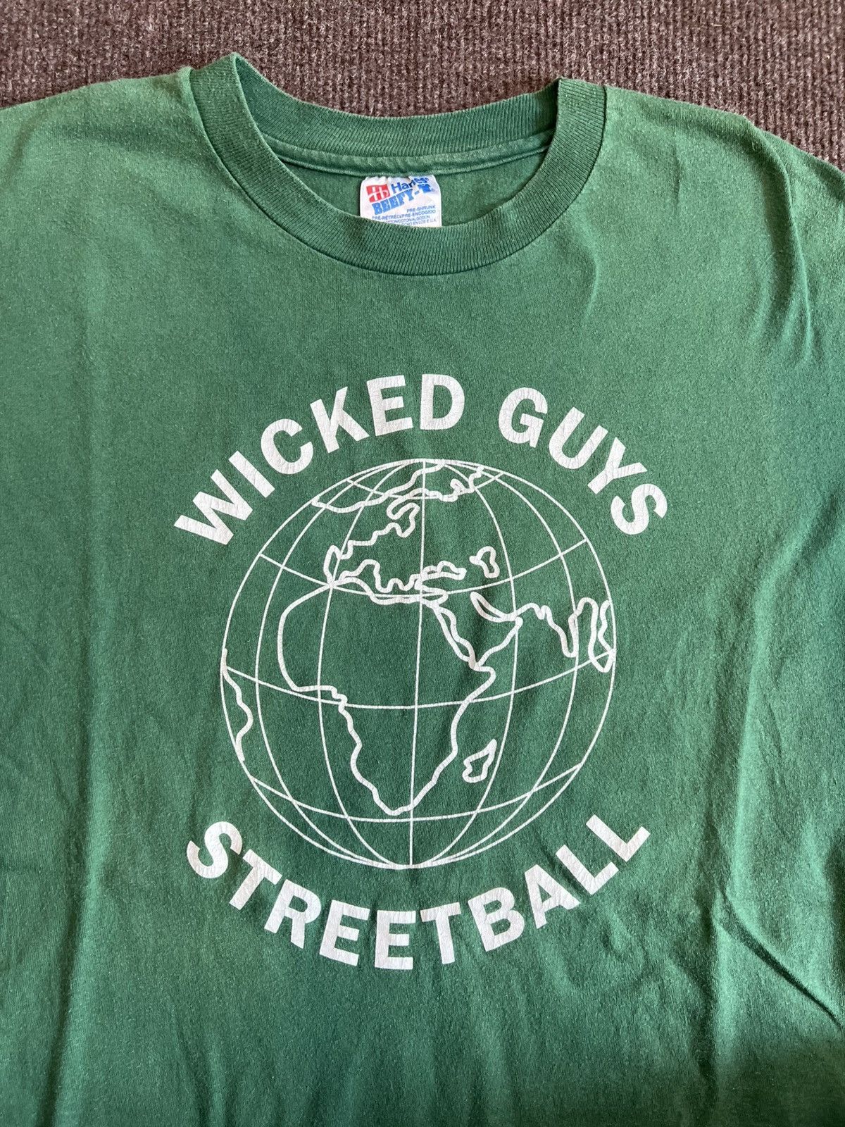 Vintage VTG 90s Sun Microsystems "Wicked Guys" Streetball Promo Te Size US XL / EU 56 / 4 - 4 Thumbnail