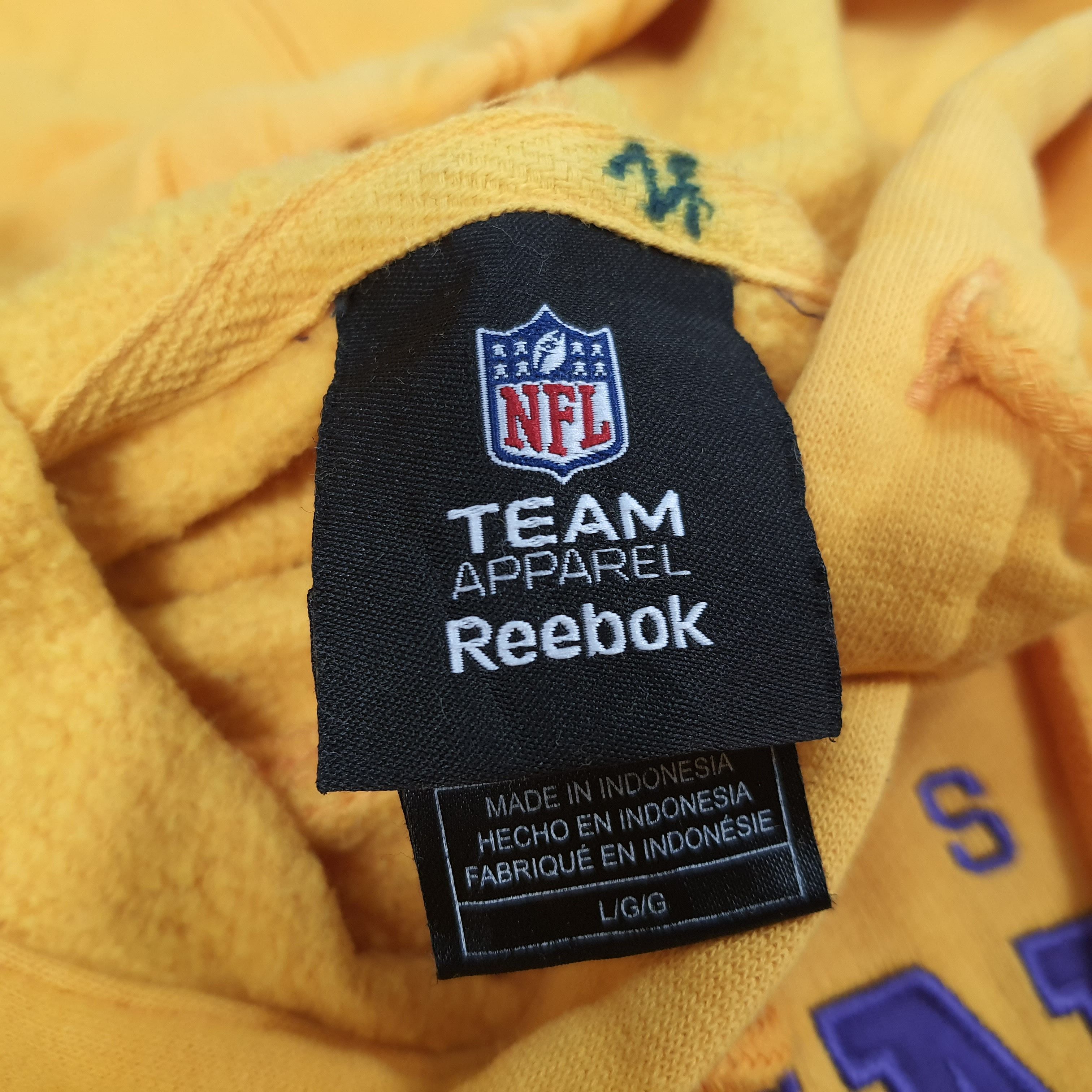 NFL × Reebok × Vintage Vintage NFL Reebok Minnesota Vikings Allen Hoodies Size US XL / EU 56 / 4 - 5 Thumbnail