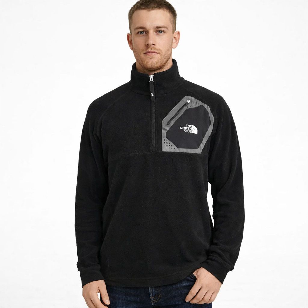 The North Face 1/4 Zip Pullover Comfy Cozy Fall Preppy School Travel Winter Size US S / EU 44-46 / 1 - 1 Thumbnail