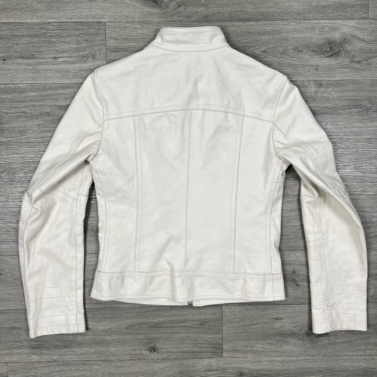 Other XETRA Italy Creamy Lambskin Leather Moto Jacket Women’s Sz M Size M / US 6-8 / IT 42-44 - 8 Thumbnail