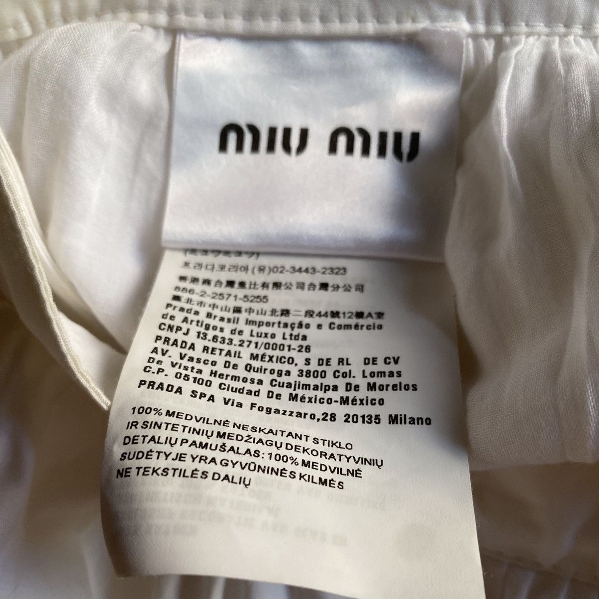 Miu Miu Miu Miu Floral Embellished Skirt Size 26" / US 2 / IT 38 - 6 Thumbnail
