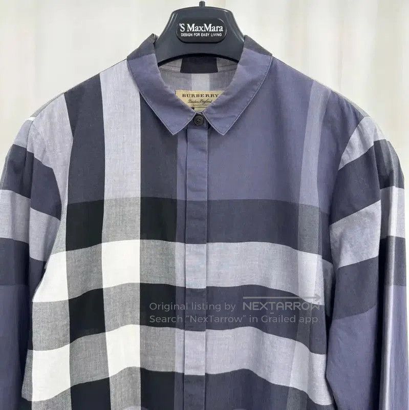 Burberry Burberry Logo Check Long Sleeve Shirt for Men. Size US S / EU 44-46 / 1 - 3 Thumbnail